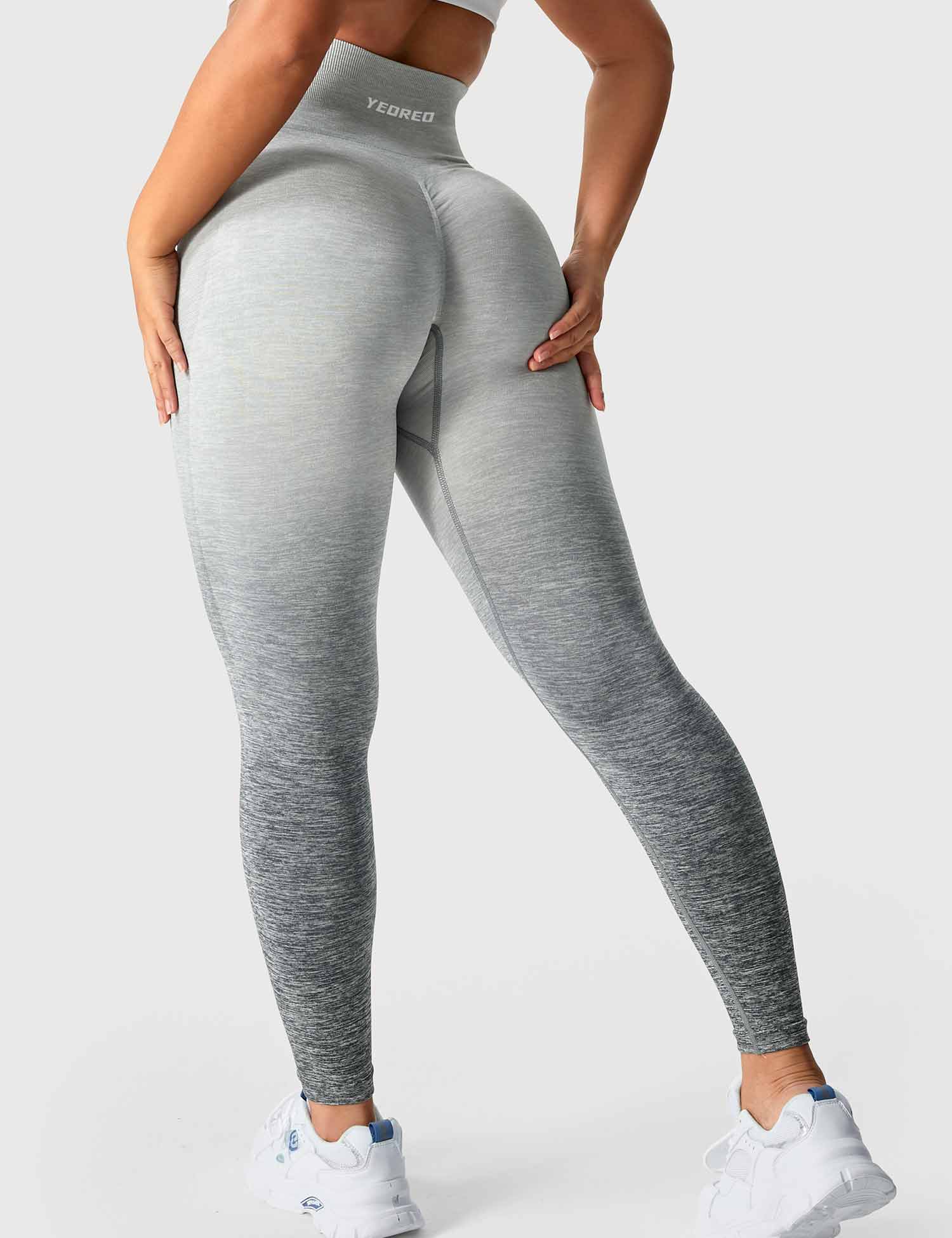 YGLEO Ombre Amplify Seamless Leggings