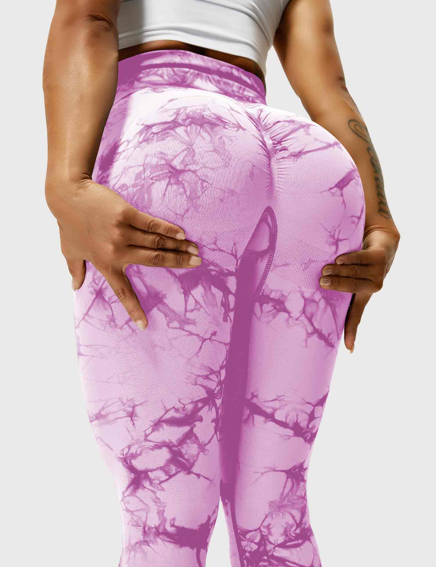 YGLEO Professional Tie Dye Leggings