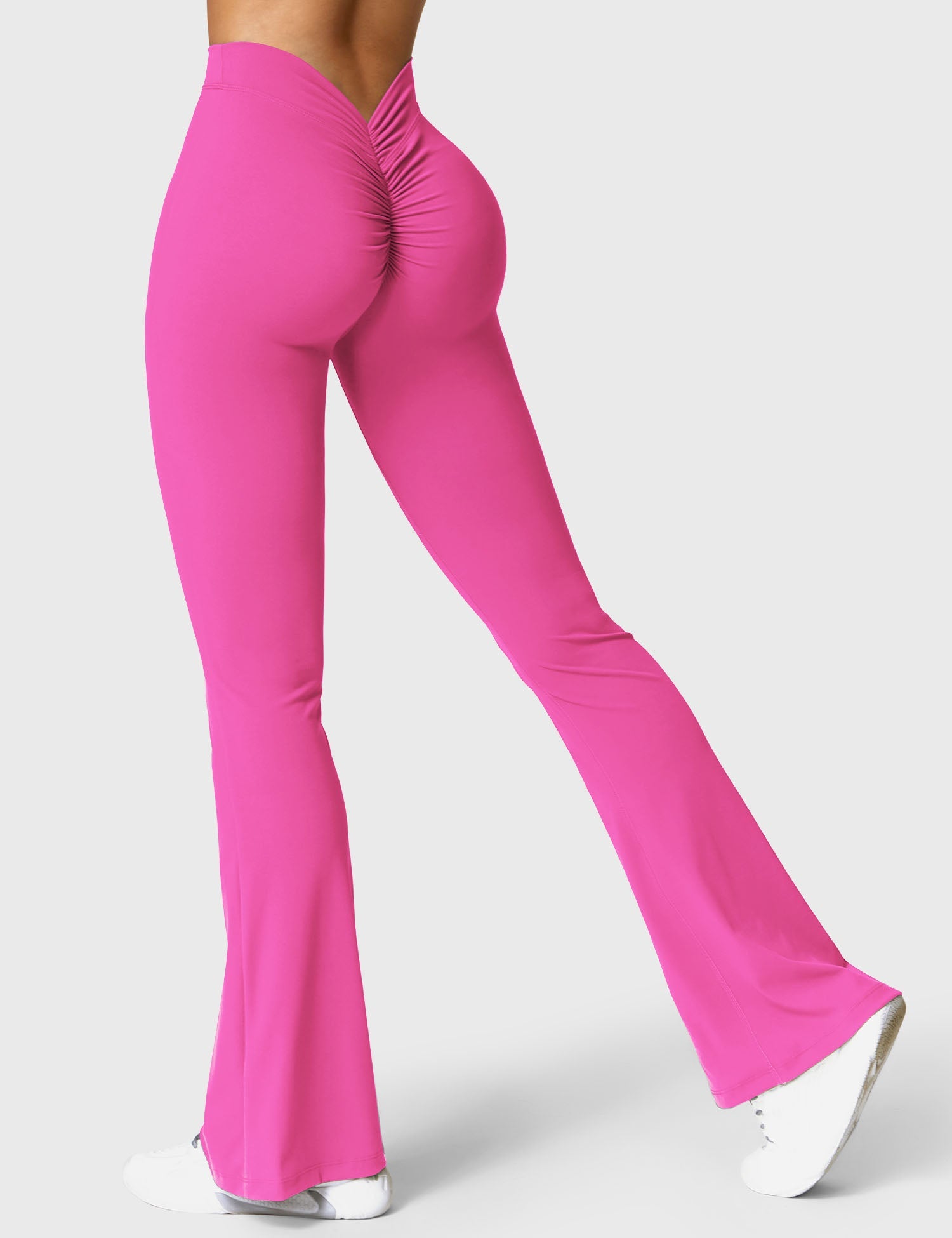 YGLEO Daze V-back Flare Leggings