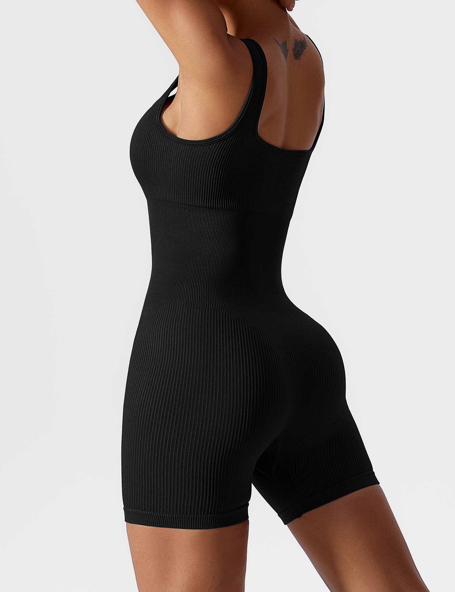 YGLEO U-Neck Seamless Romper