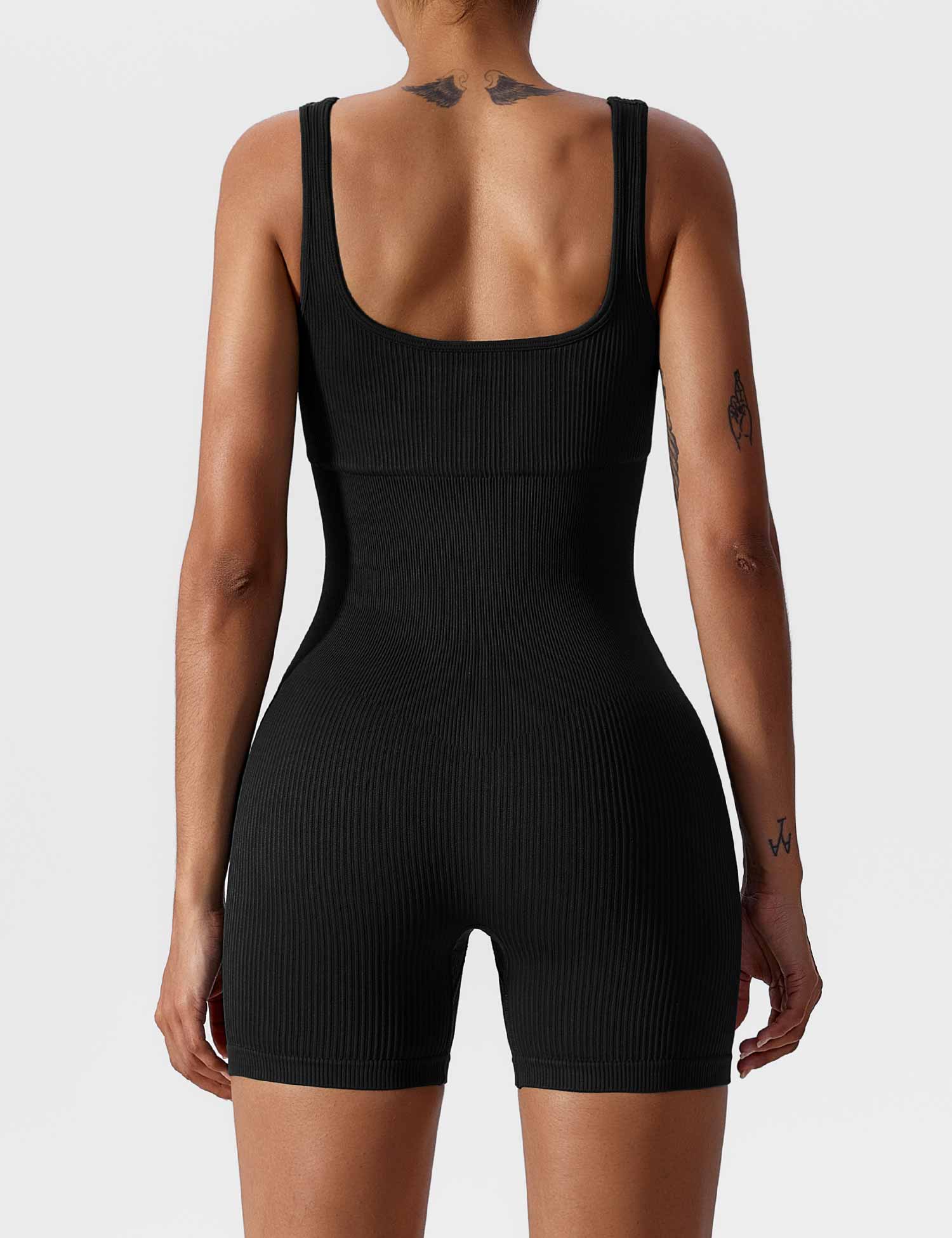 YGLEO U-Neck Seamless Romper