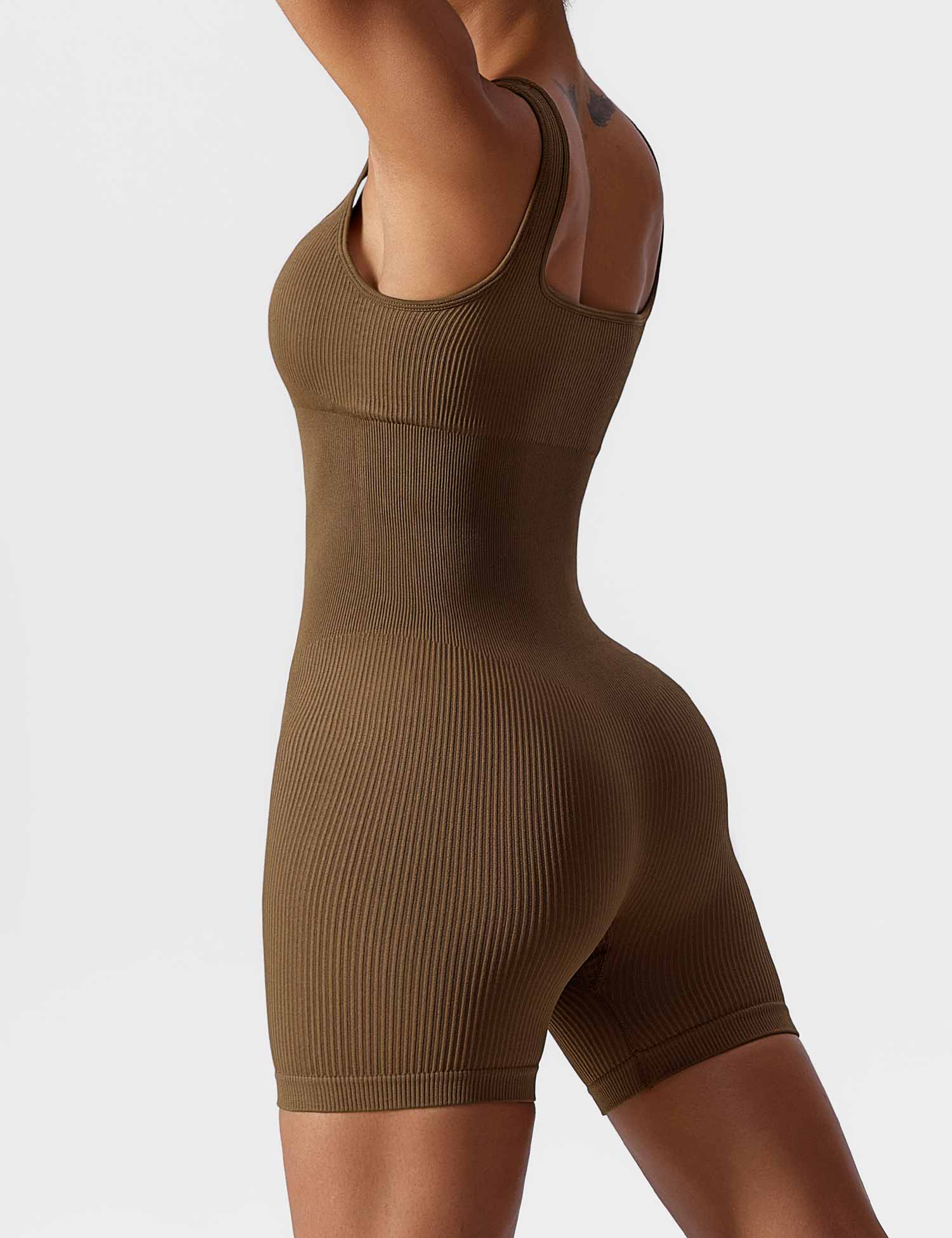 YGLEO U-Neck Seamless Romper