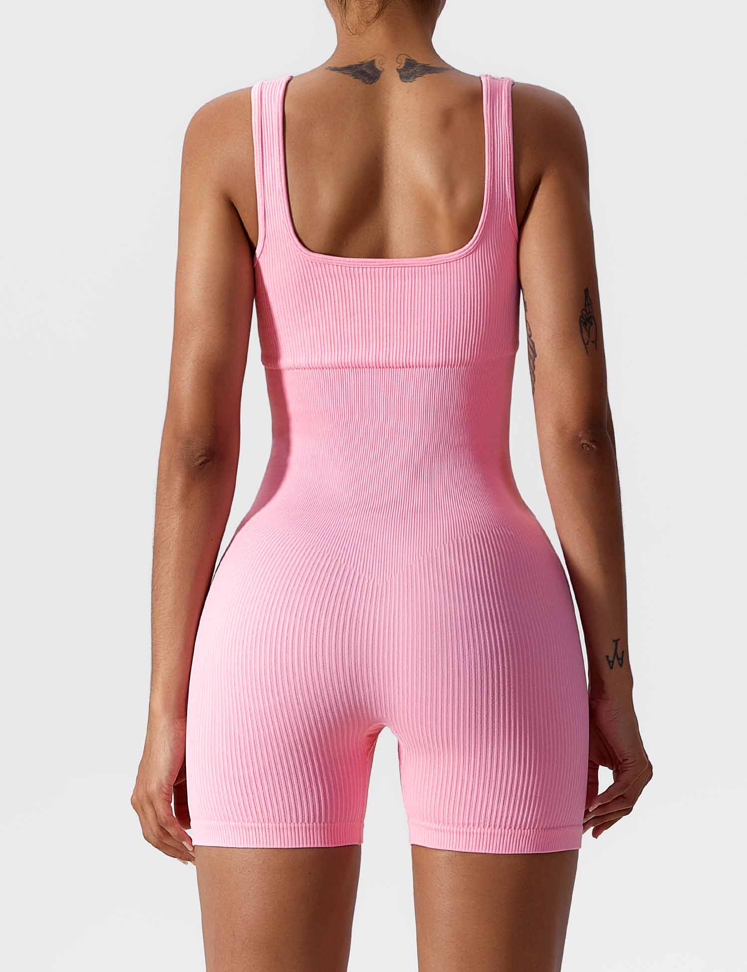 YGLEO U-Neck Seamless Romper