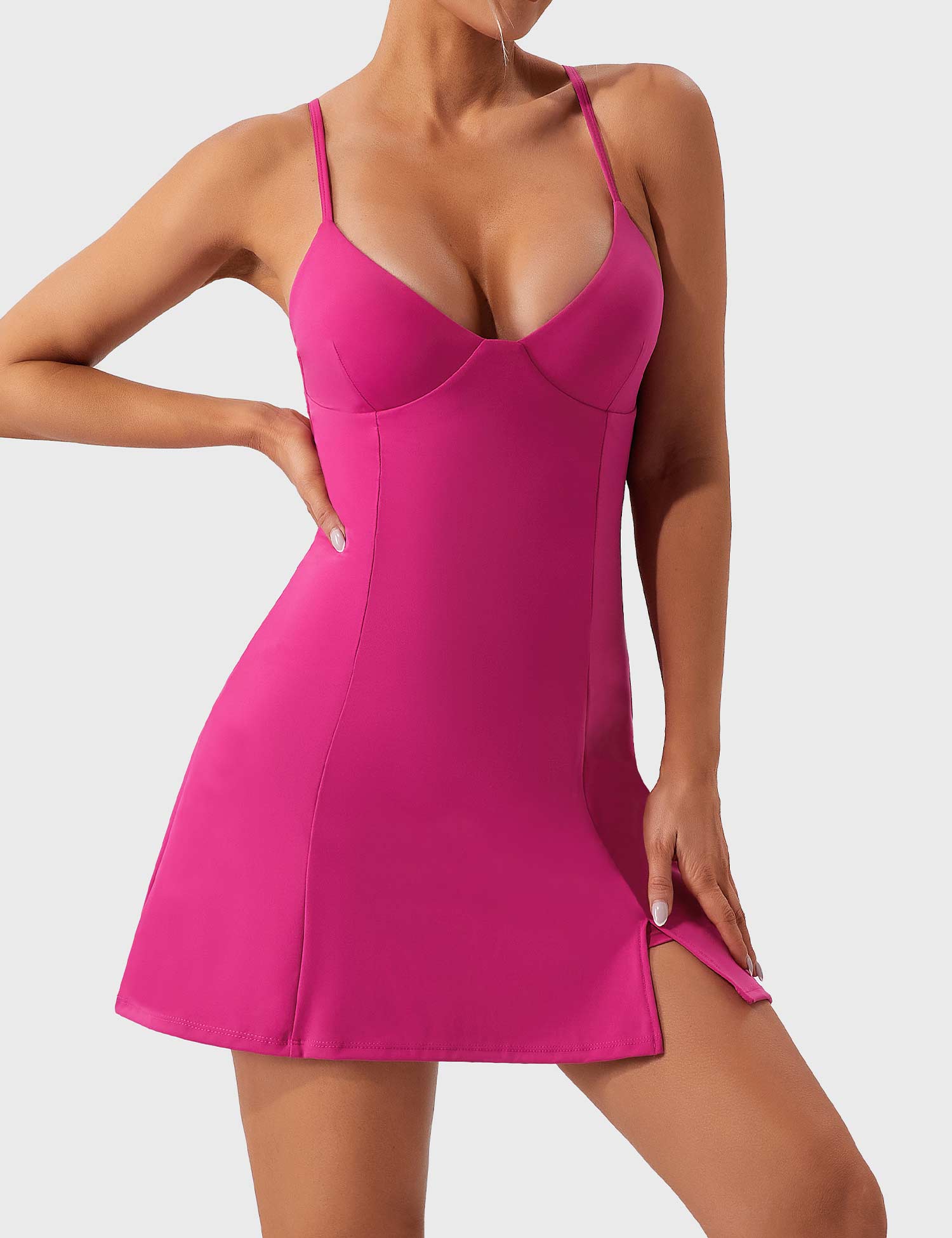 YGLEO Tennis Onesie Skort