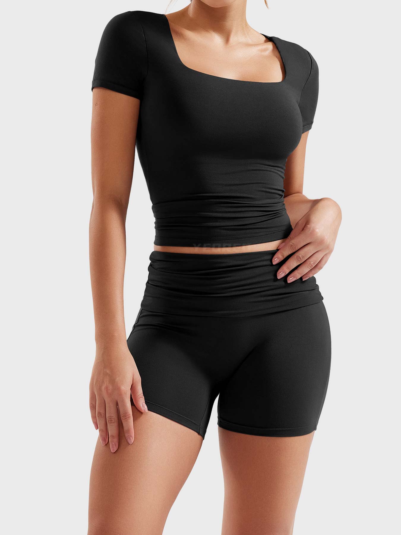 YGLEO Erna Shorts Lounge Sets