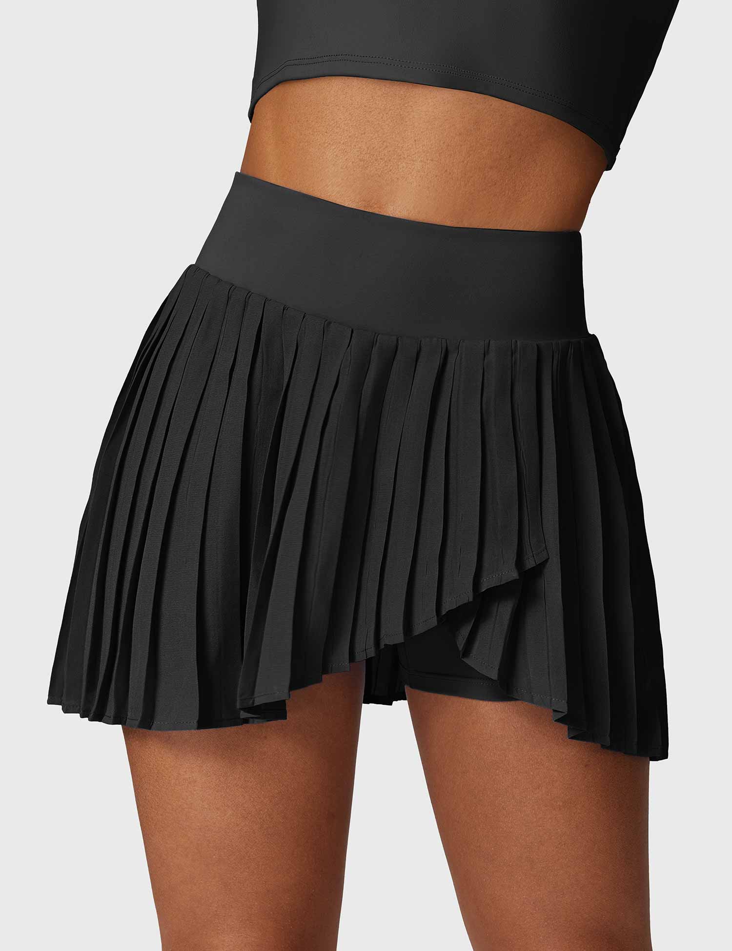 YGLEO Pleated Tennis Skirt