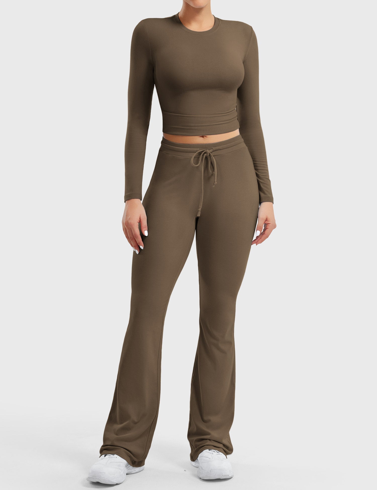 YGLEO Ava Long Sleeve Lounge Sets
