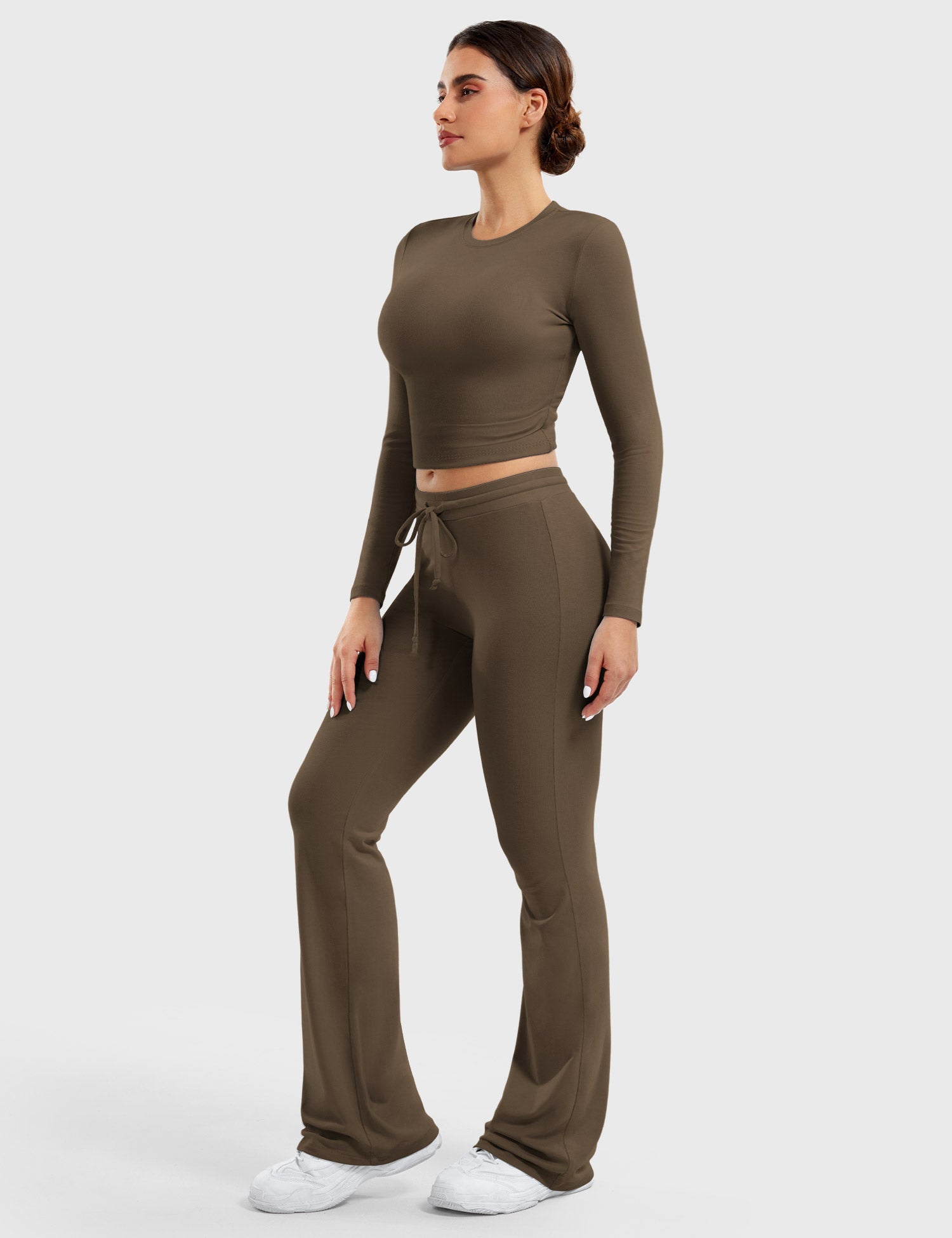 YGLEO Ava Long Sleeve Lounge Sets