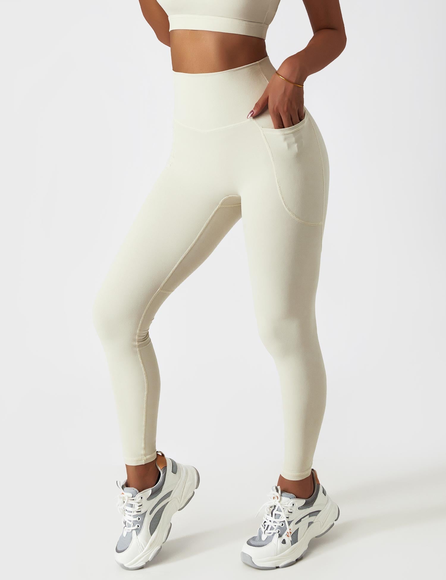 YGLEO One Shoulder Sports Set