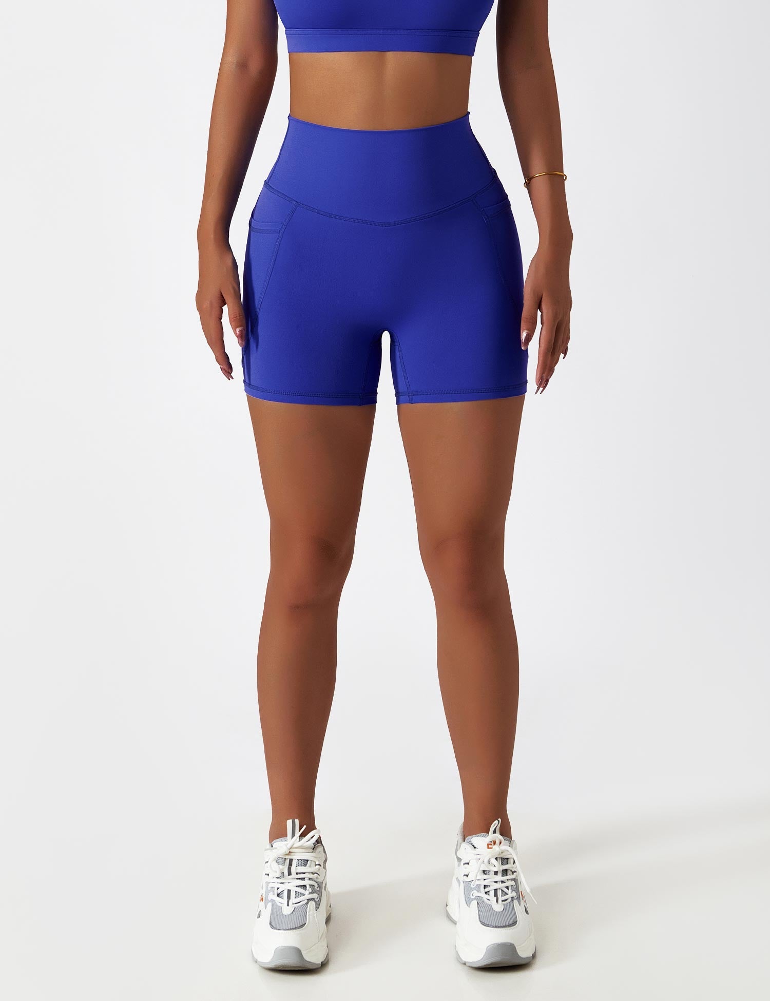 YGLEO One Shoulder Sports Set