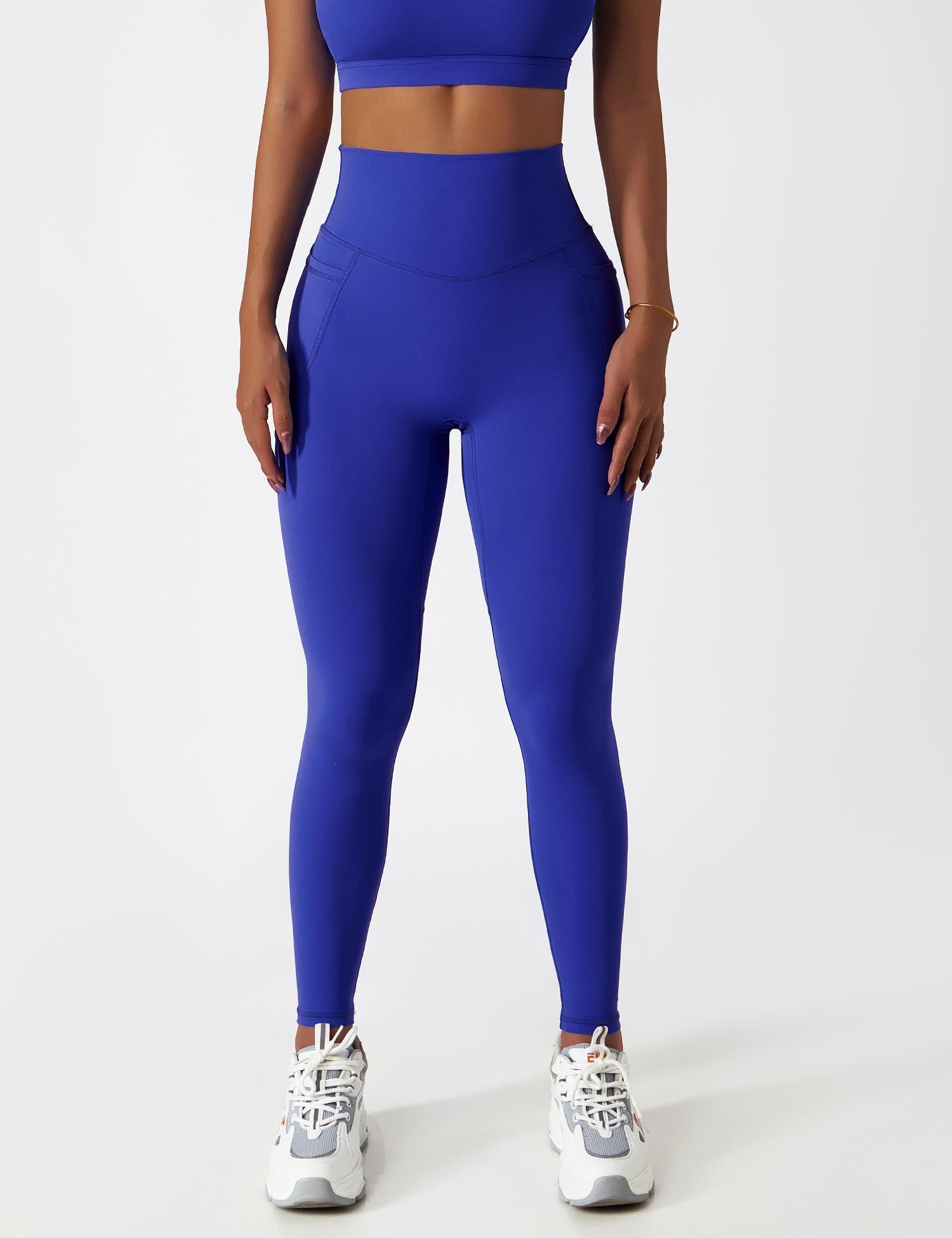 YGLEO One Shoulder Sports Set