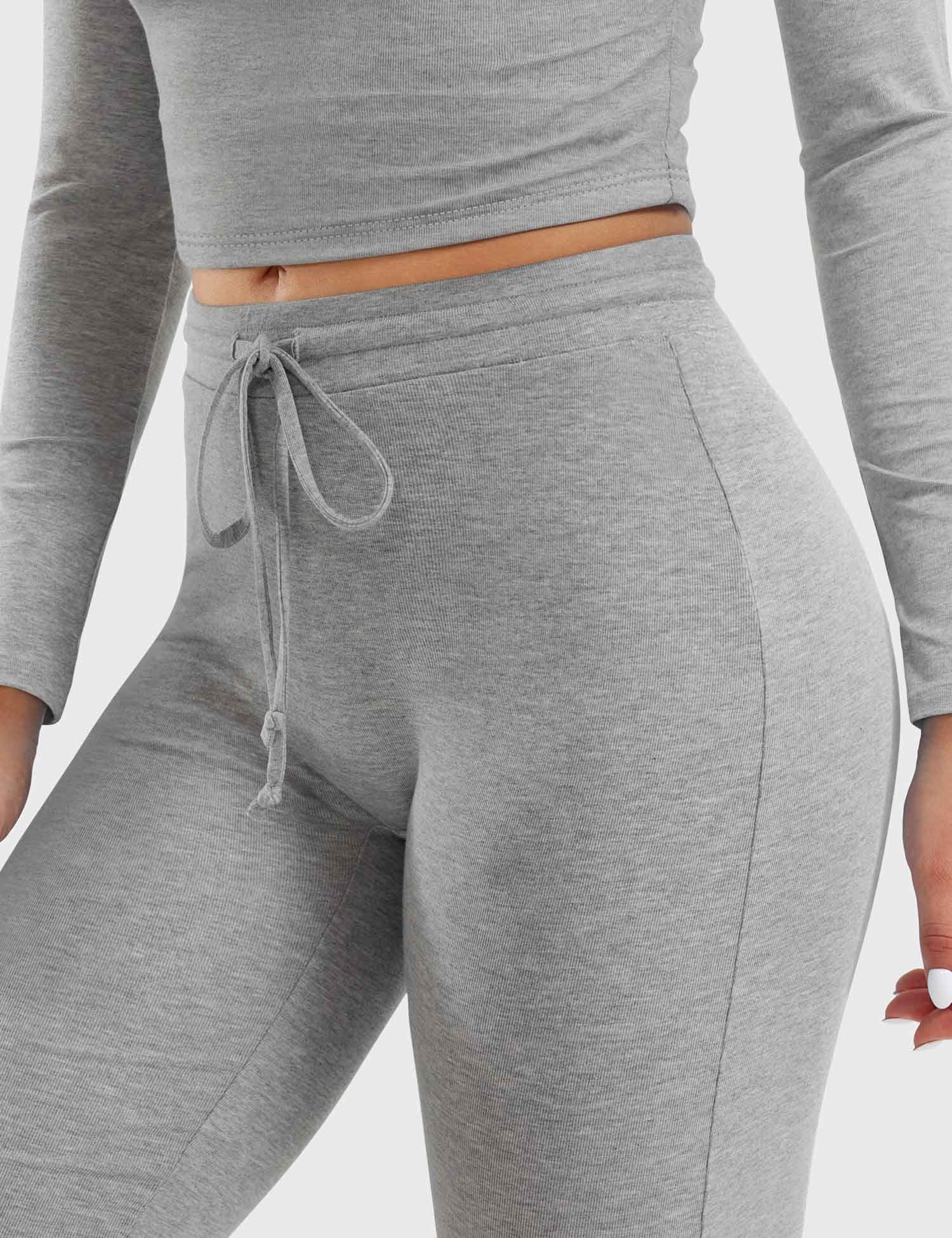 YGLEO Ava Long Sleeve Lounge Sets