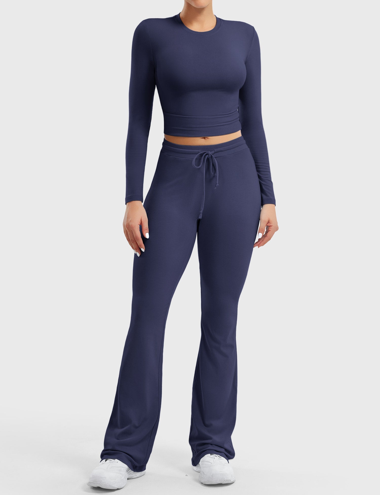 YGLEO Ava Long Sleeve Lounge Sets