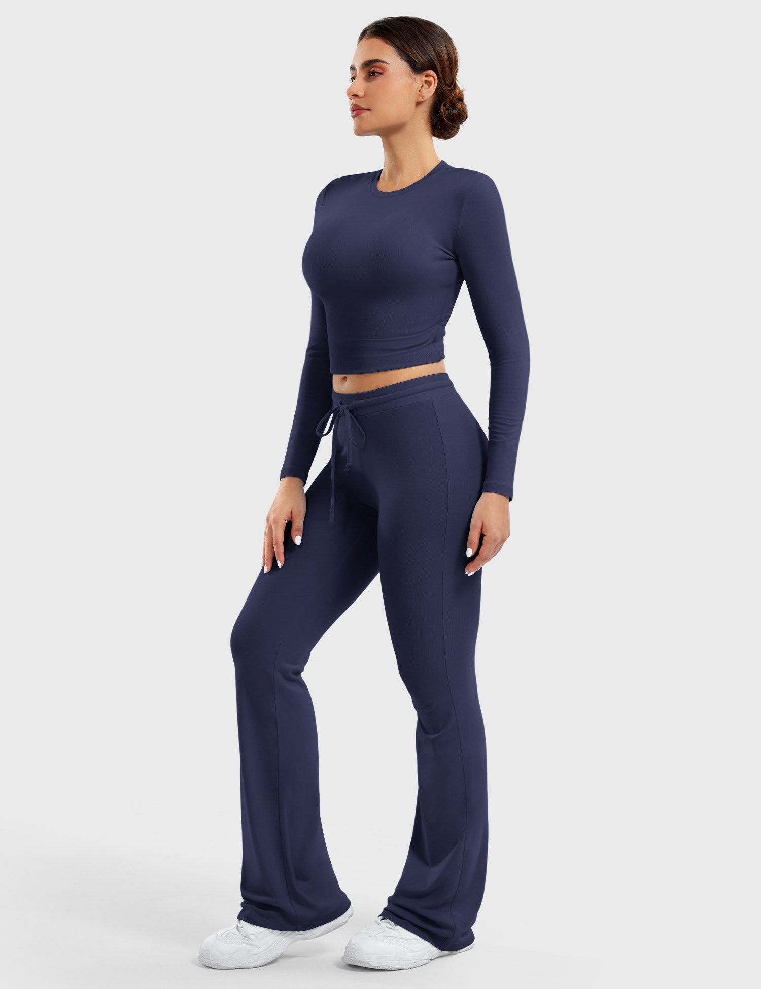 YGLEO Ava Long Sleeve Lounge Sets