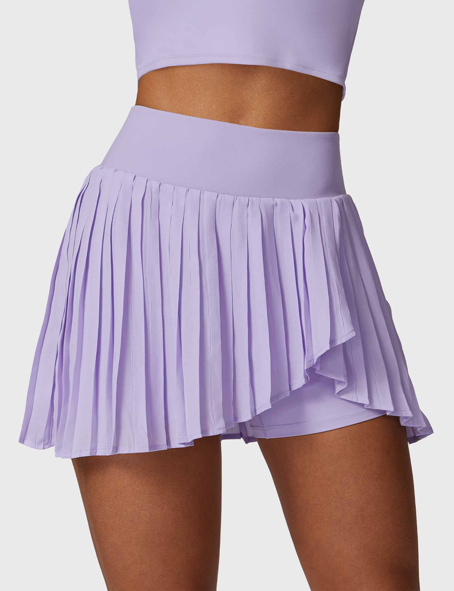 YGLEO Pleated Tennis Skirt