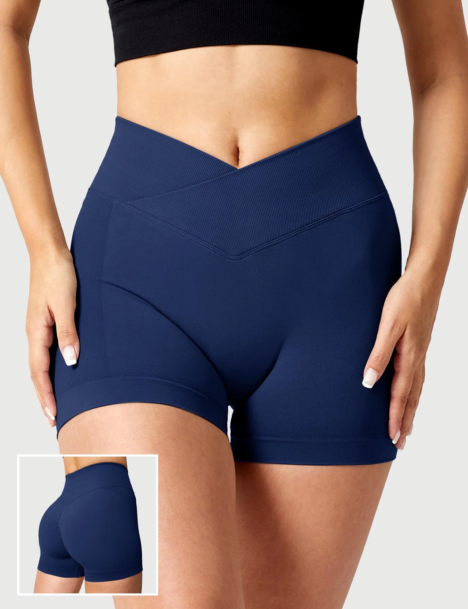 YGLEO 3.6”Amplify V-Waistband Shorts