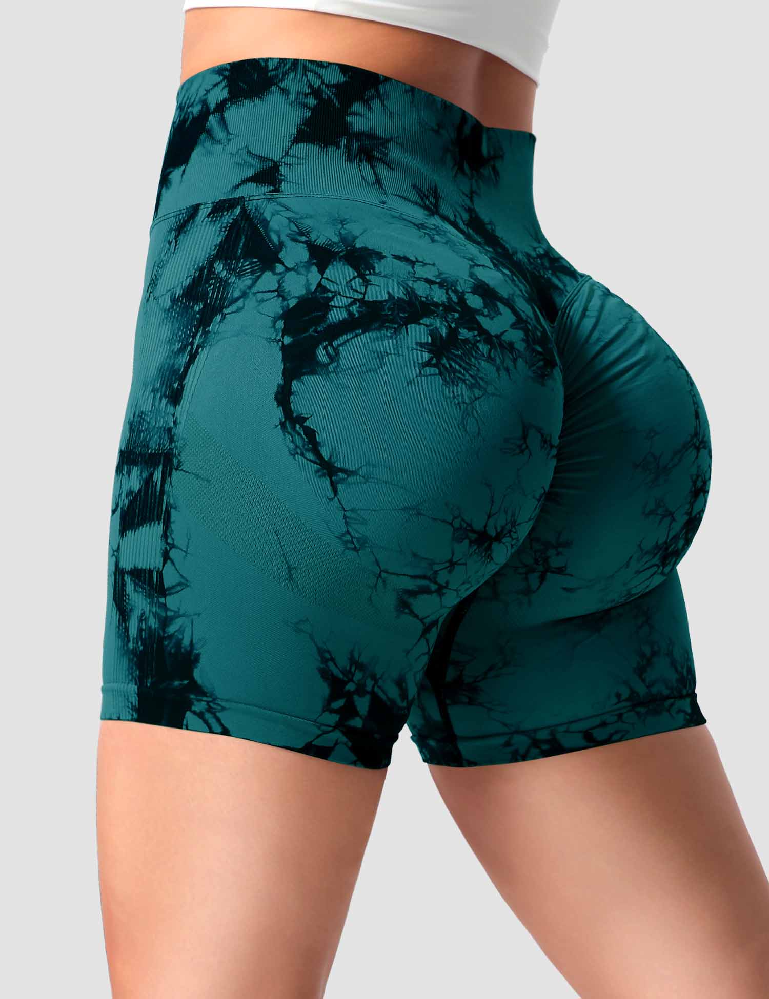 YGLEO Professional Tie Dye Shorts