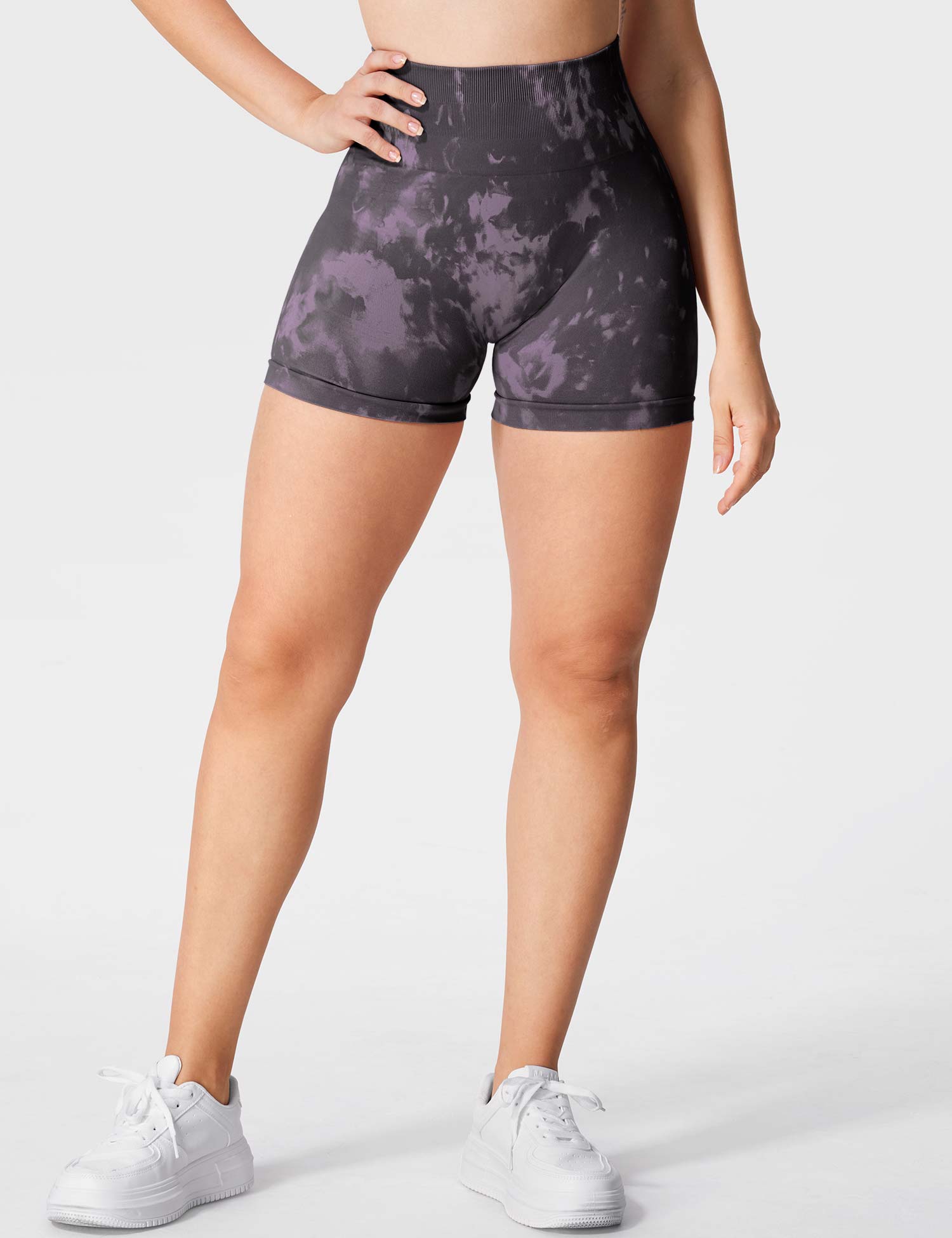 YGLEO Seamless Print Jada Shorts