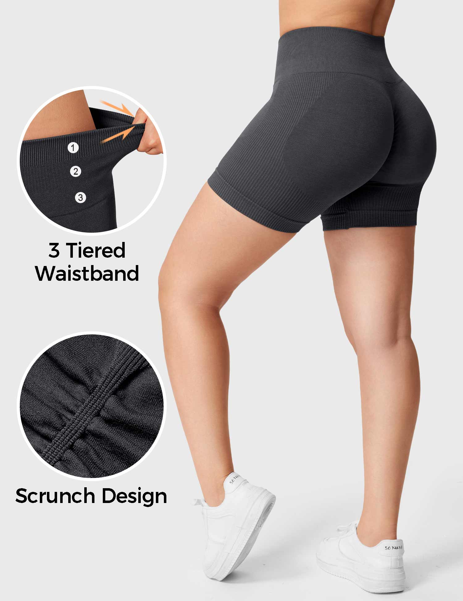 YGLEO Stella Seamless Shorts