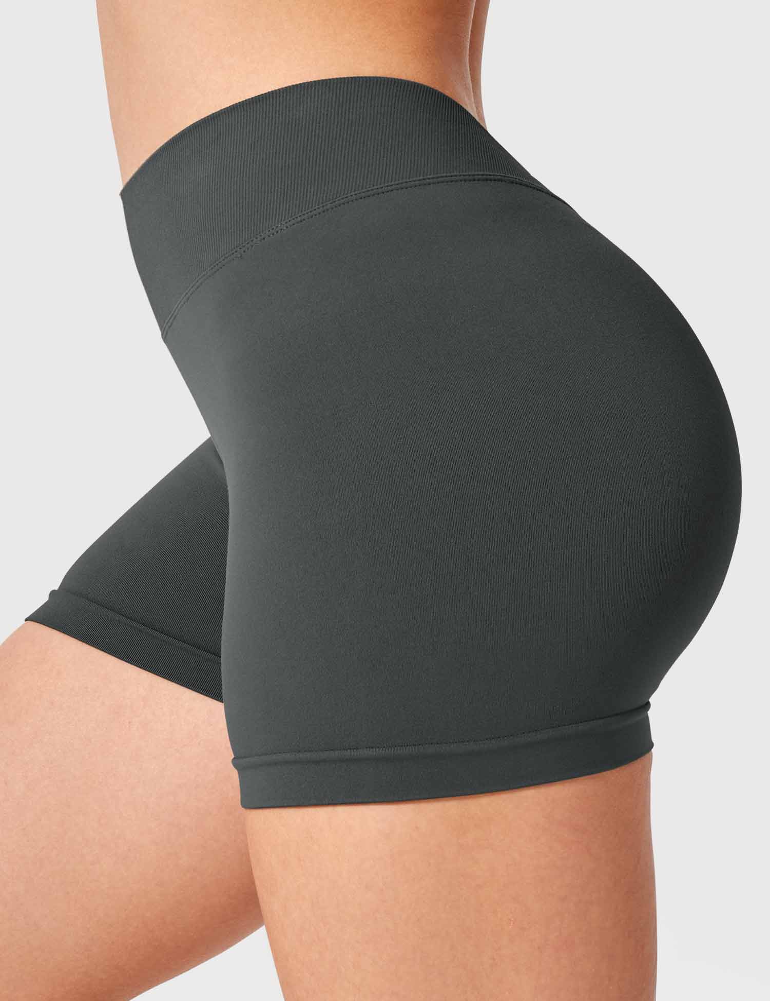YGLEO V Cross Liz Seamless Shorts 3.6"