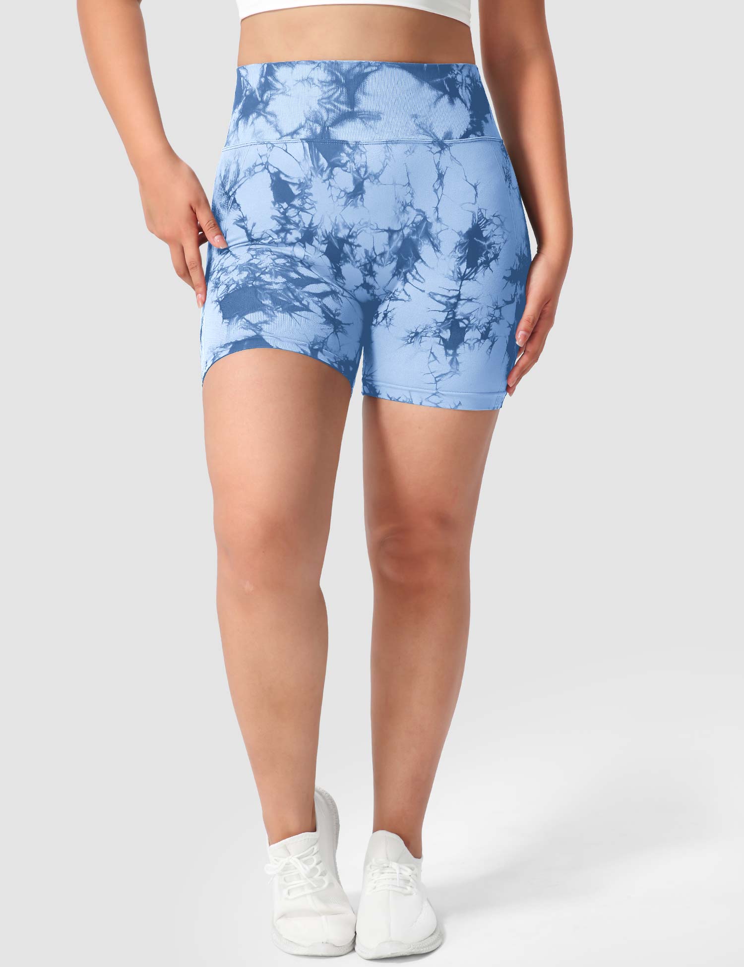 YGLEO Professional Tie Dye Shorts