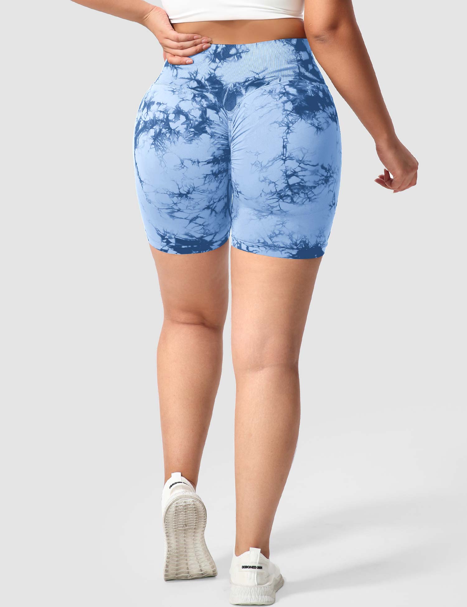 YGLEO Professional Tie Dye Shorts