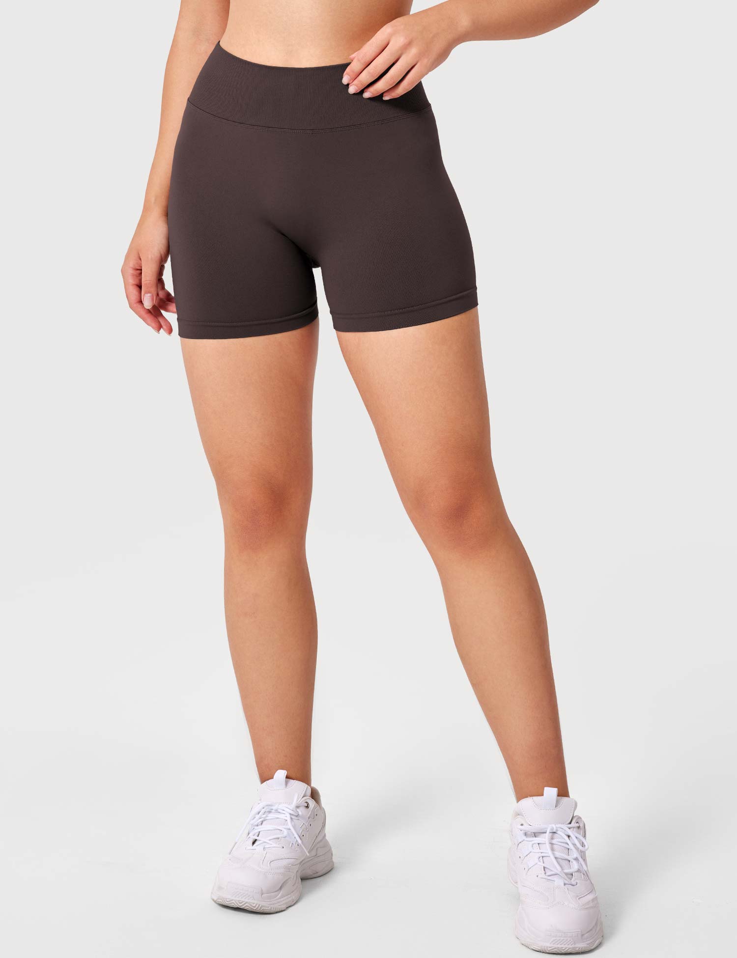 YGLEO V Cross Liz Seamless Shorts 3.6"