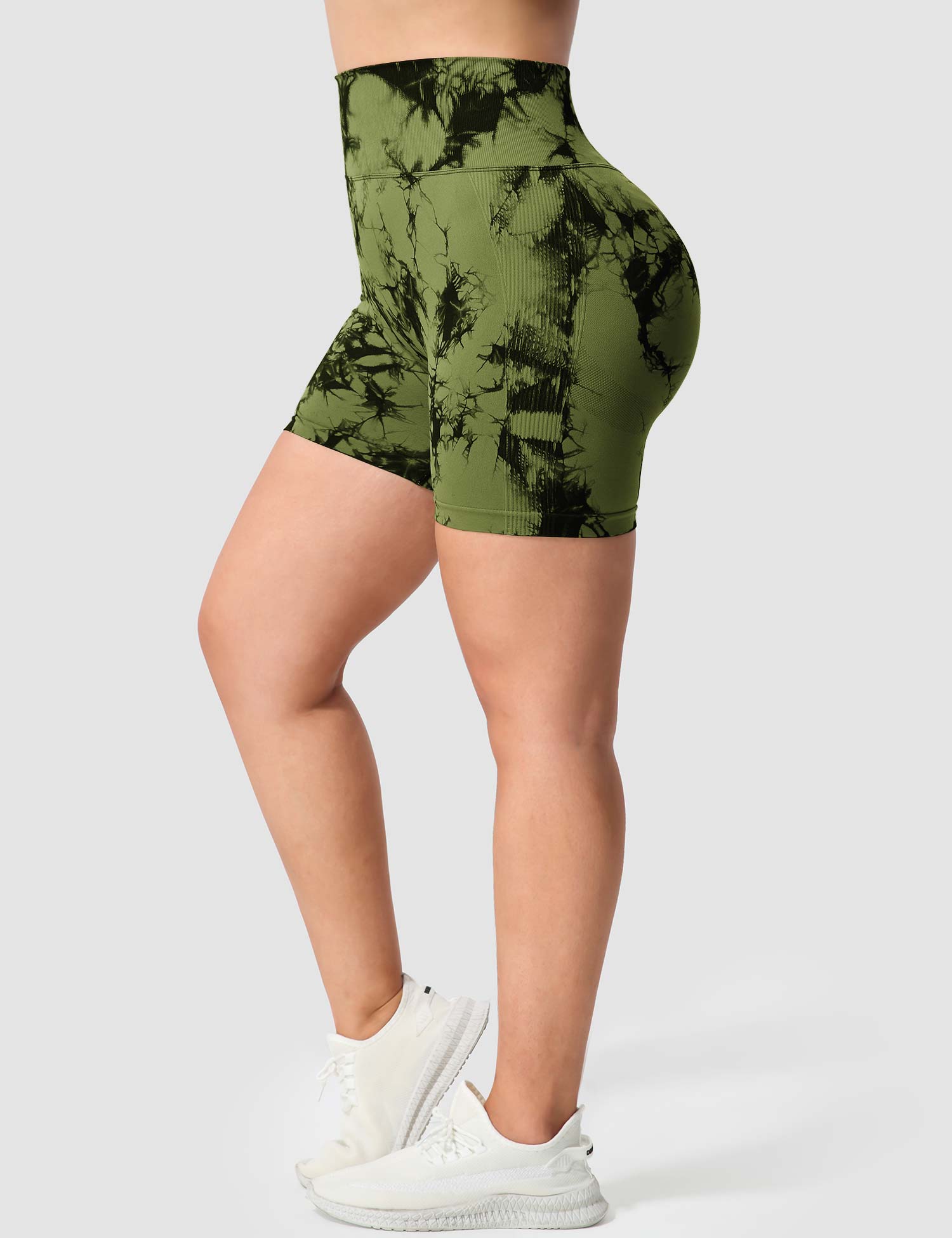 YGLEO Professional Tie Dye Shorts