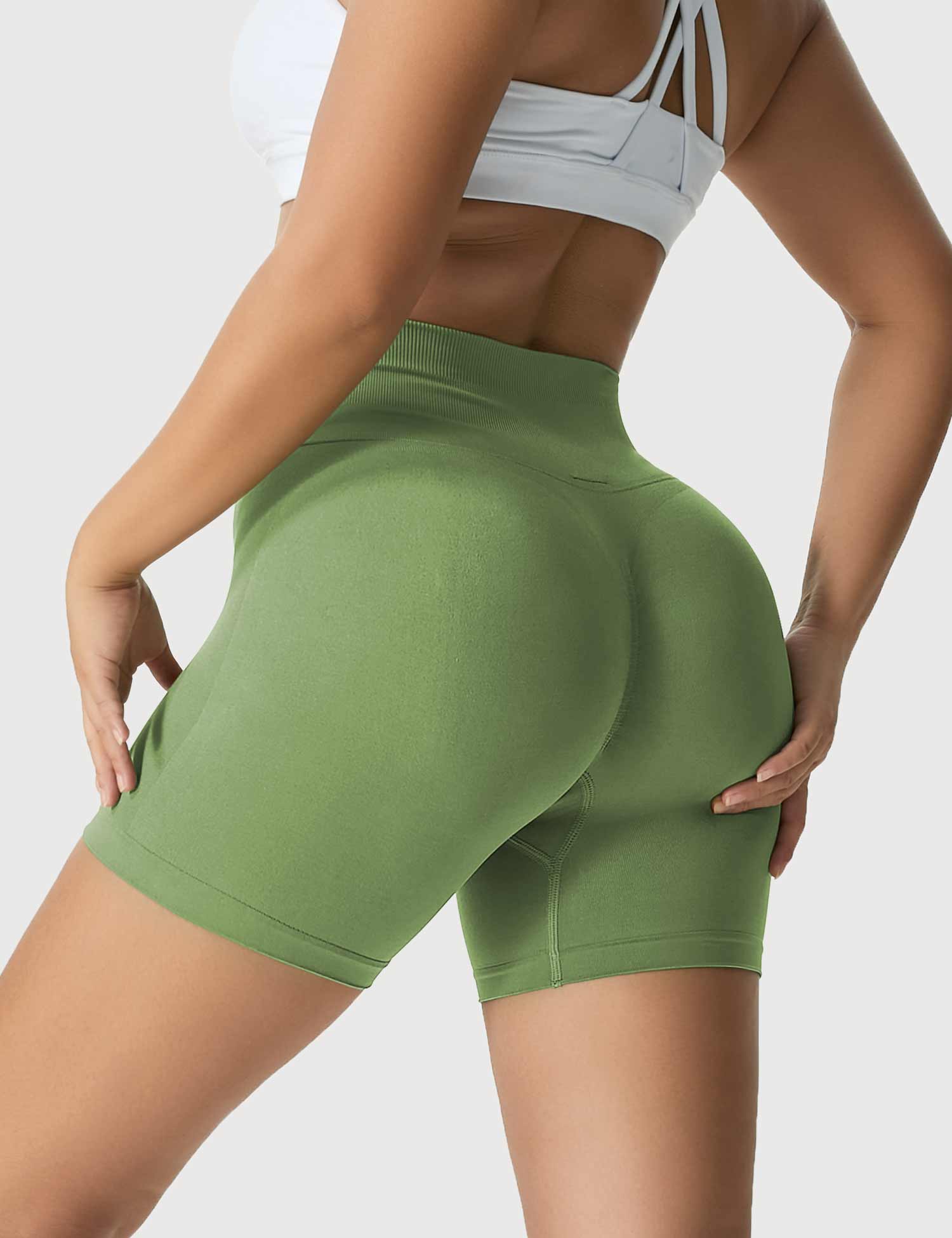 YGLEO Amplify Seamless Shorts