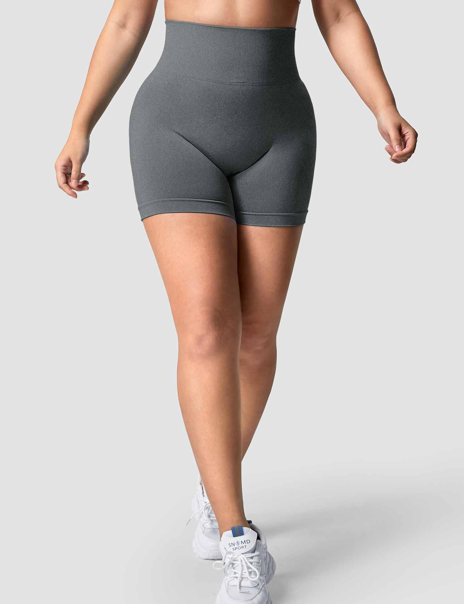YGLEO Smile Contour Seamless Shorts