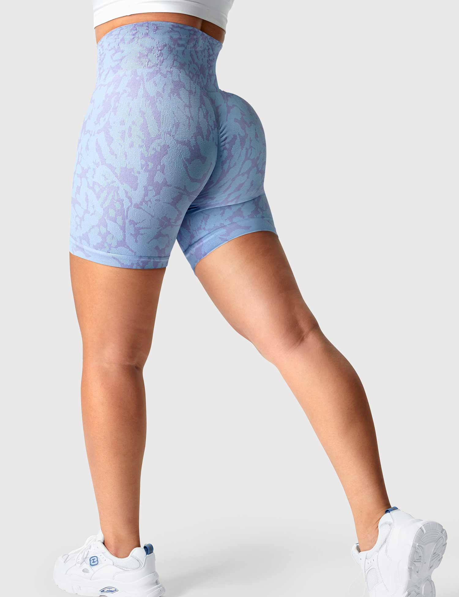 YGLEO Butterfly Seamless Shorts