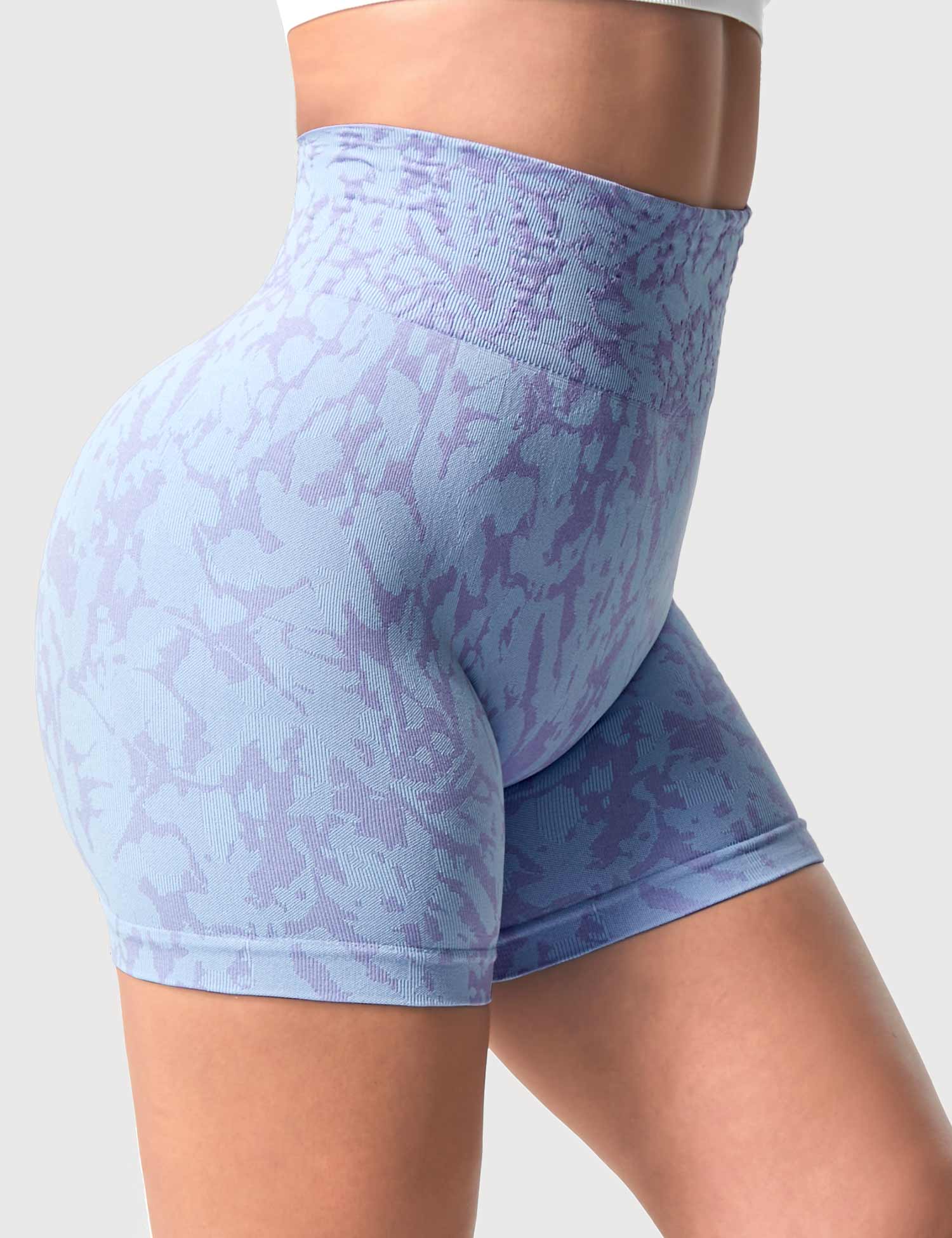 YGLEO Butterfly Seamless Shorts