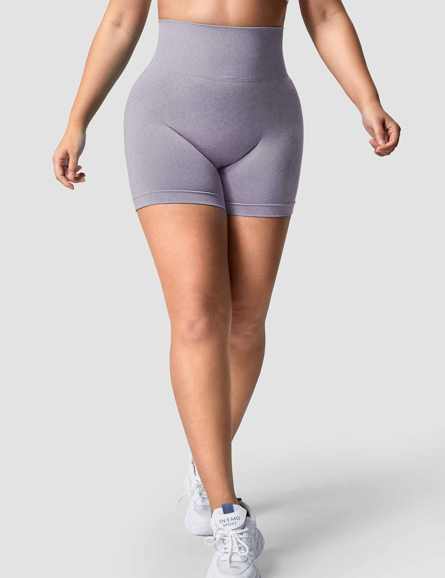 YGLEO Smile Contour Seamless Shorts