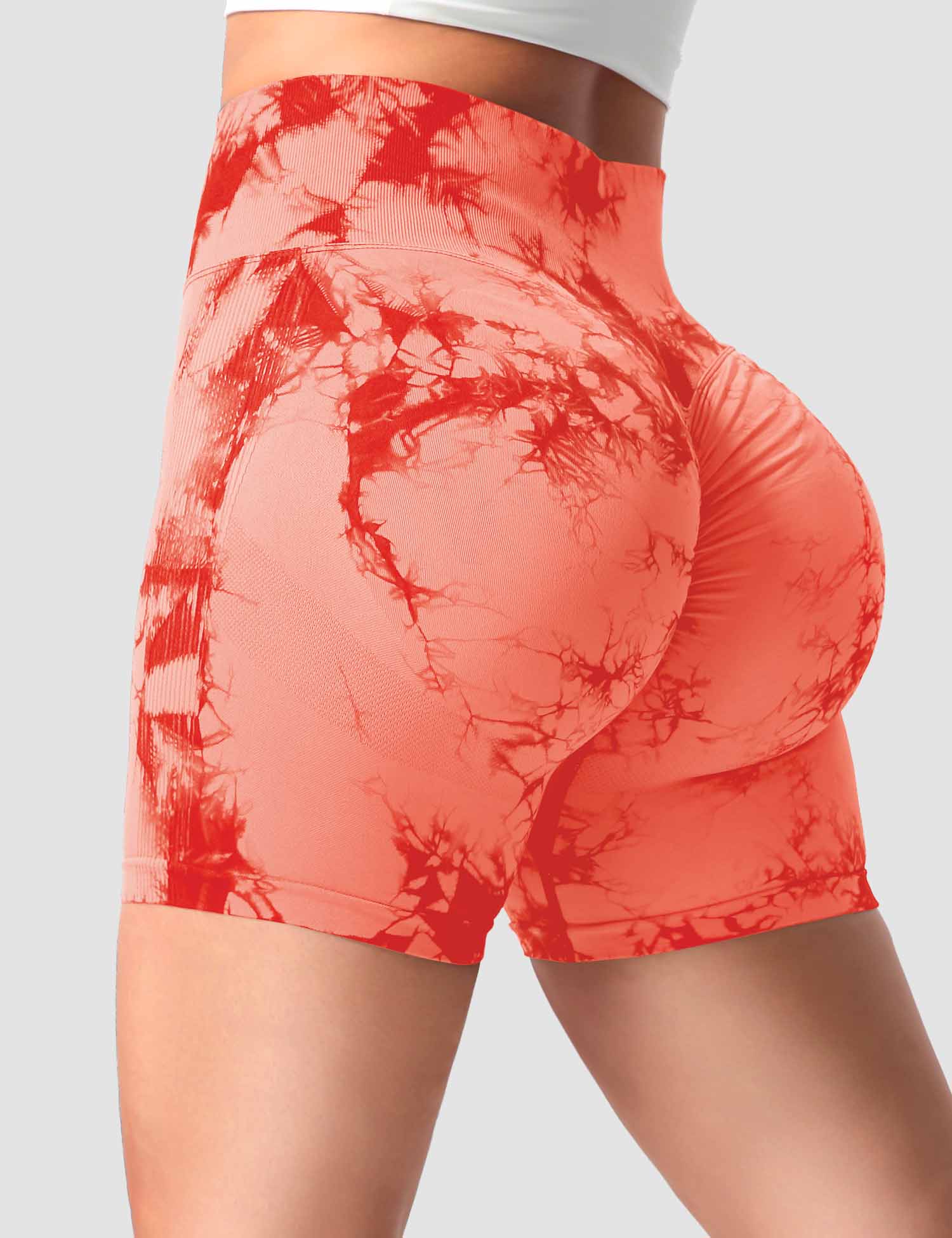 YGLEO Professional Tie Dye Shorts