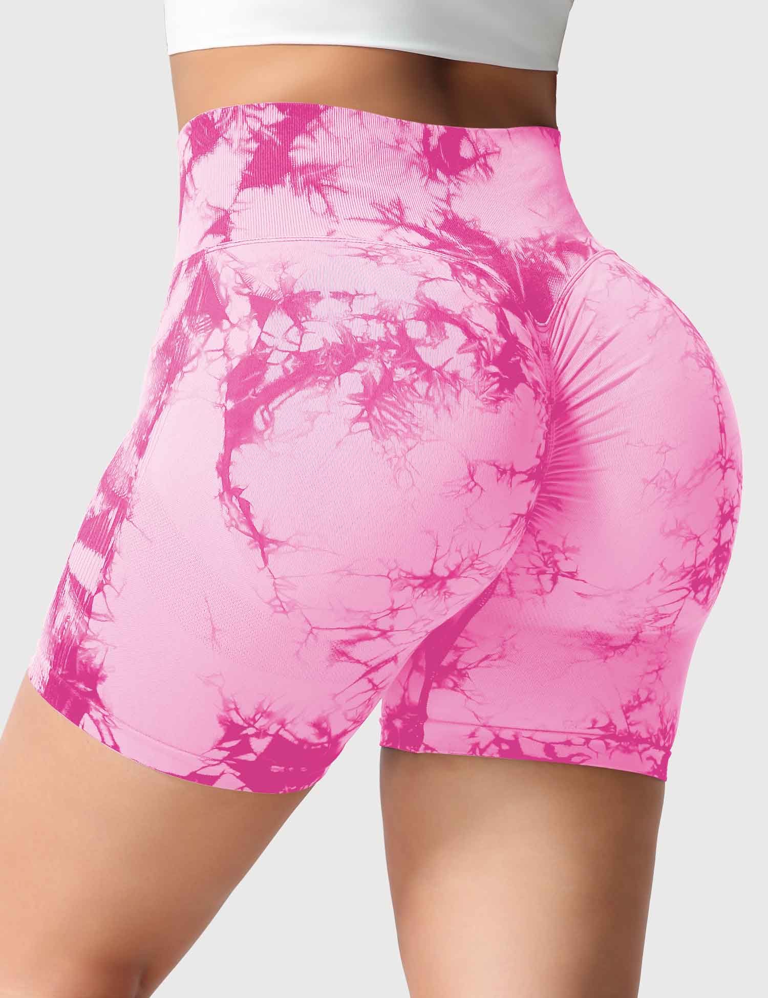 YGLEO Professional Tie Dye Shorts