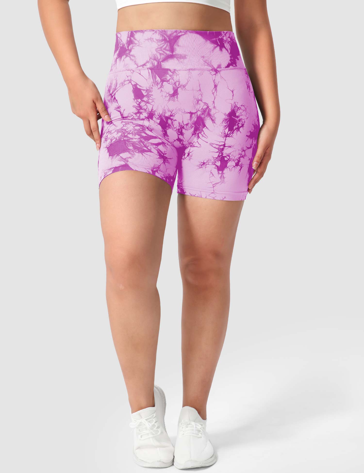 YGLEO Professional Tie Dye Shorts