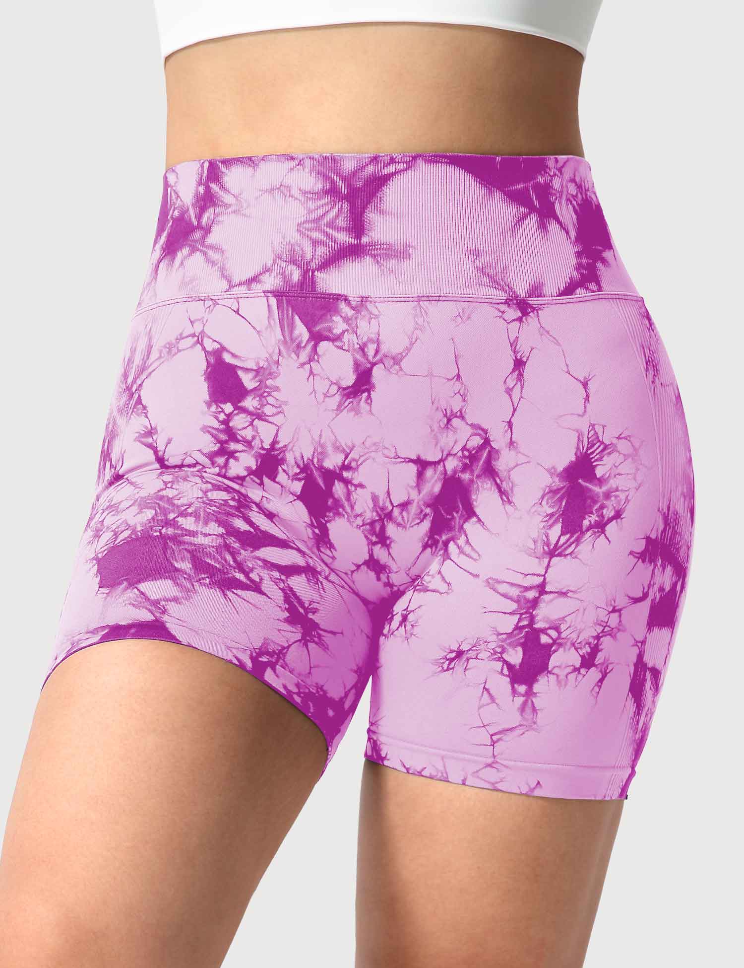 YGLEO Professional Tie Dye Shorts