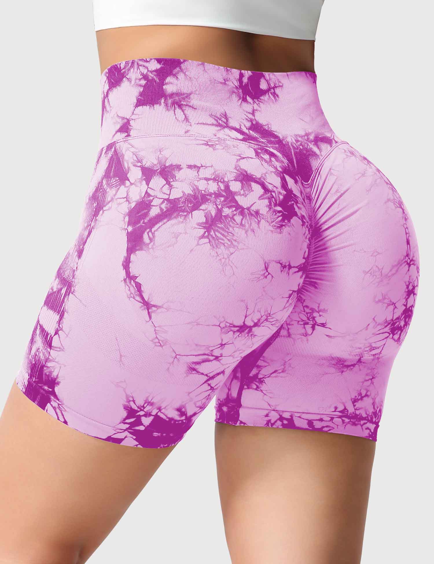 YGLEO Professional Tie Dye Shorts