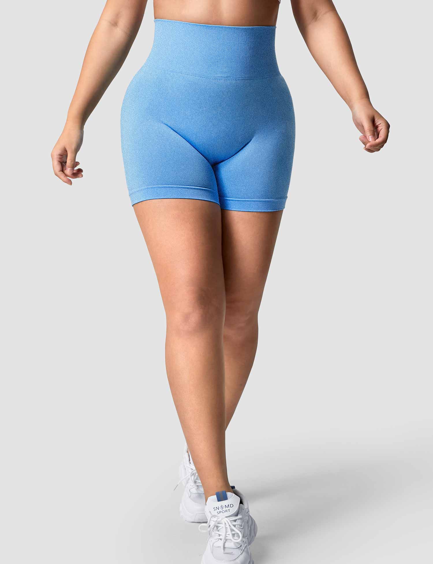 YGLEO Smile Contour Seamless Shorts