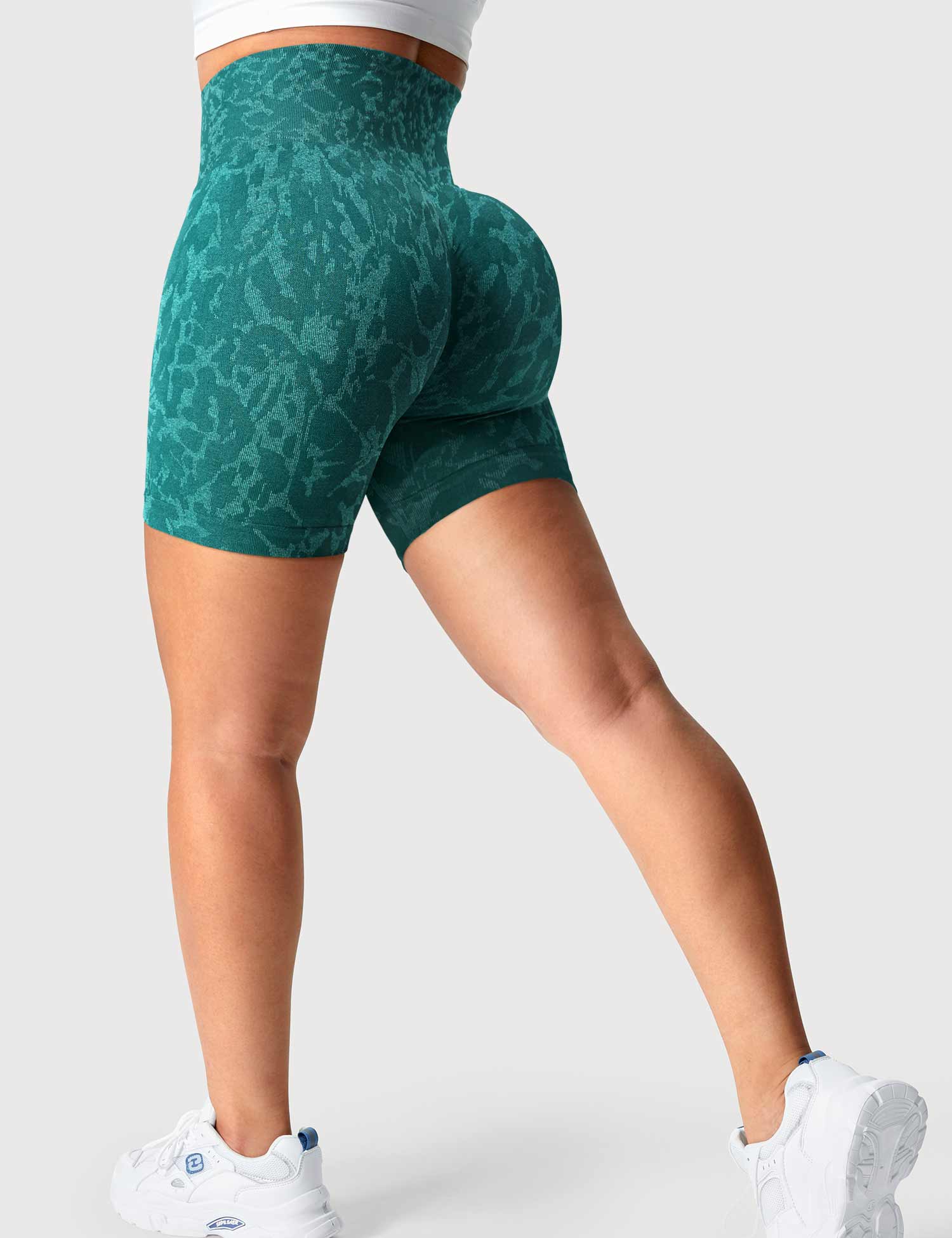 YGLEO Butterfly Seamless Shorts