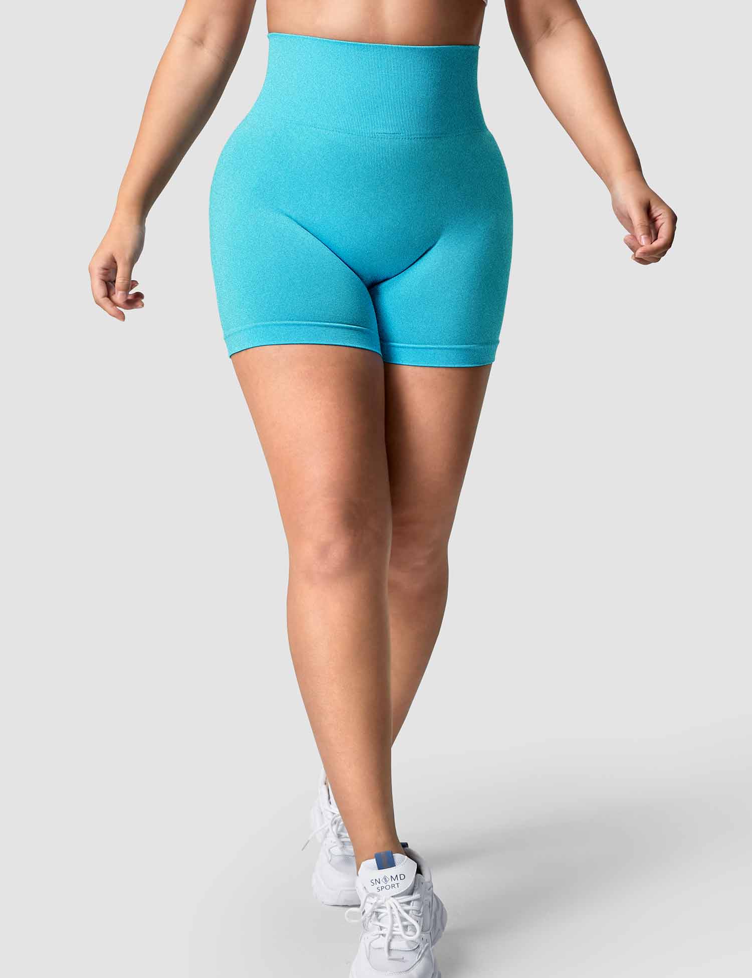 YGLEO Smile Contour Seamless Shorts