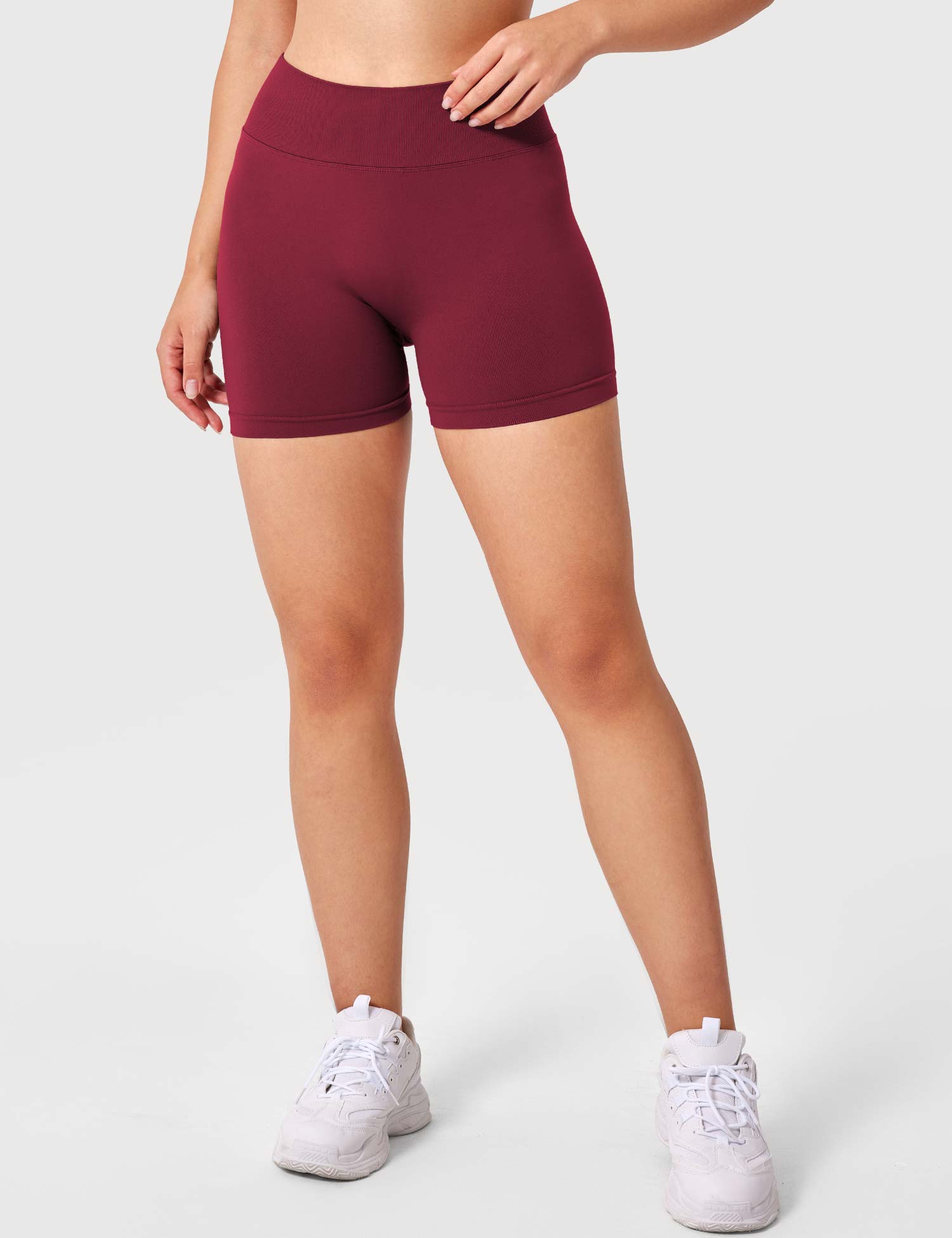 YGLEO V Cross Liz Seamless Shorts 3.6"