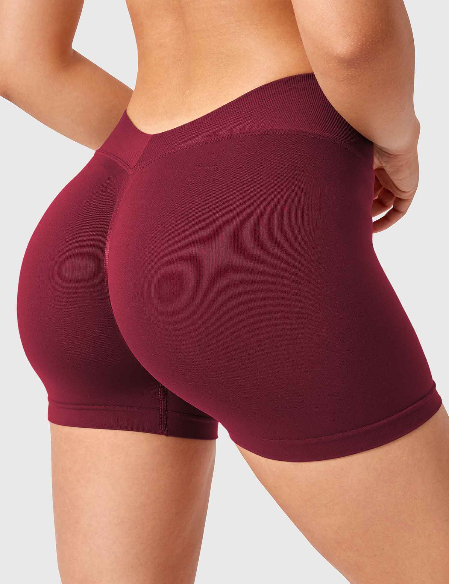 YGLEO V Cross Liz Seamless Shorts 3.6"