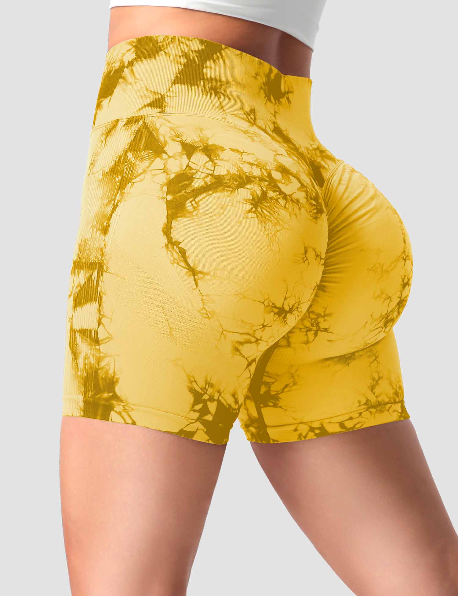 YGLEO Professional Tie Dye Shorts