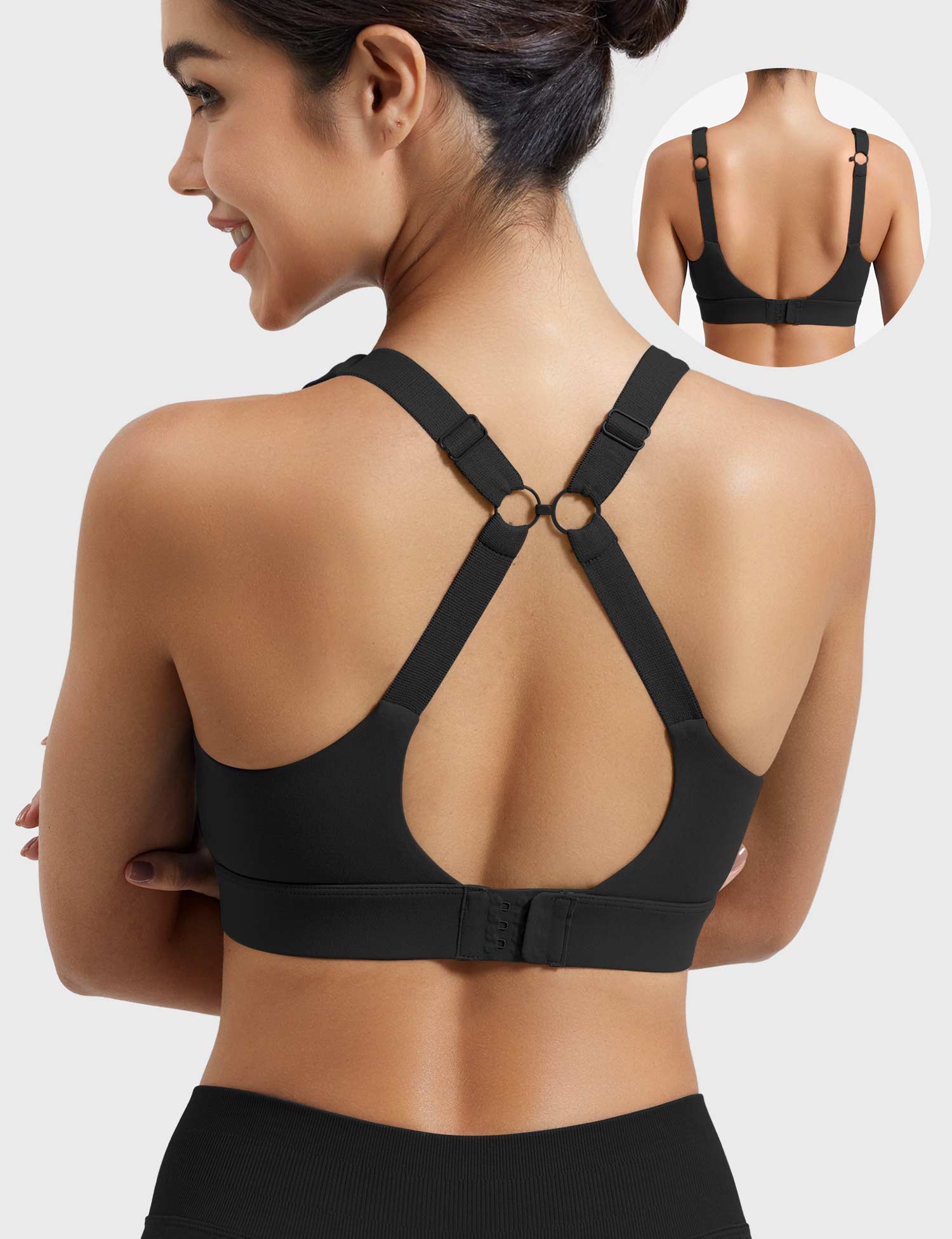 YGLEO Xena Maximum Support Sports Bra