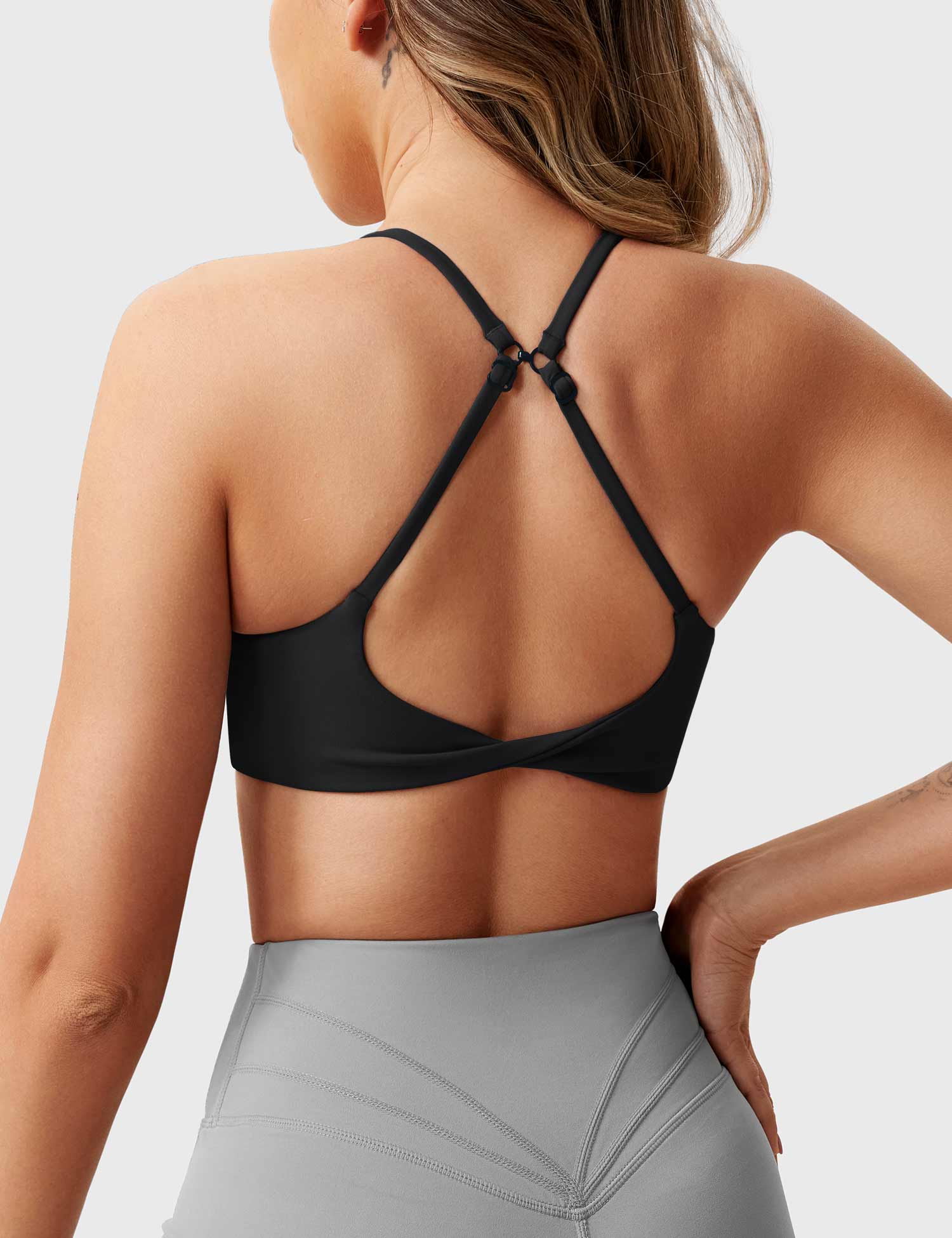 YGLEO Joce Twist Sports Bra