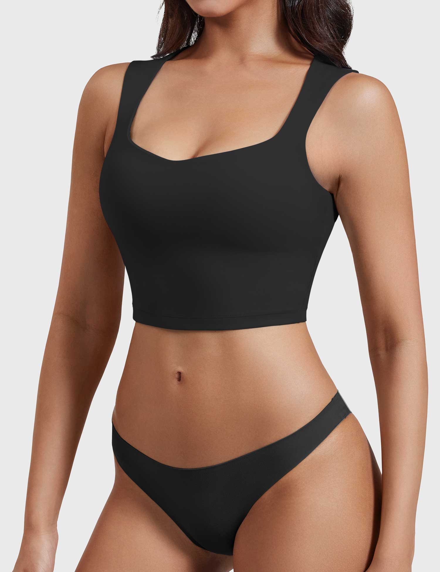 YGLEO Lelia Sleeveless Crop Top