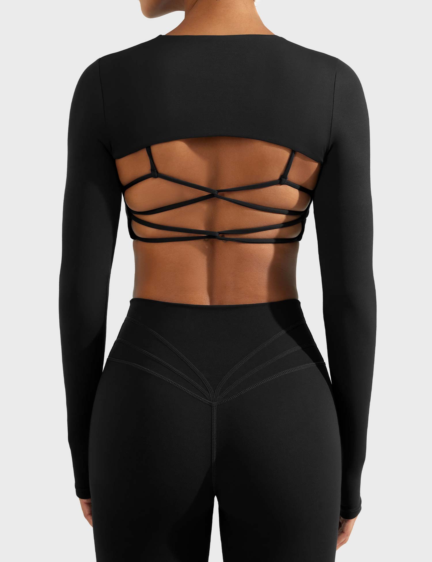 YGLEO Crissy Long Sleeve Bolero Shrug