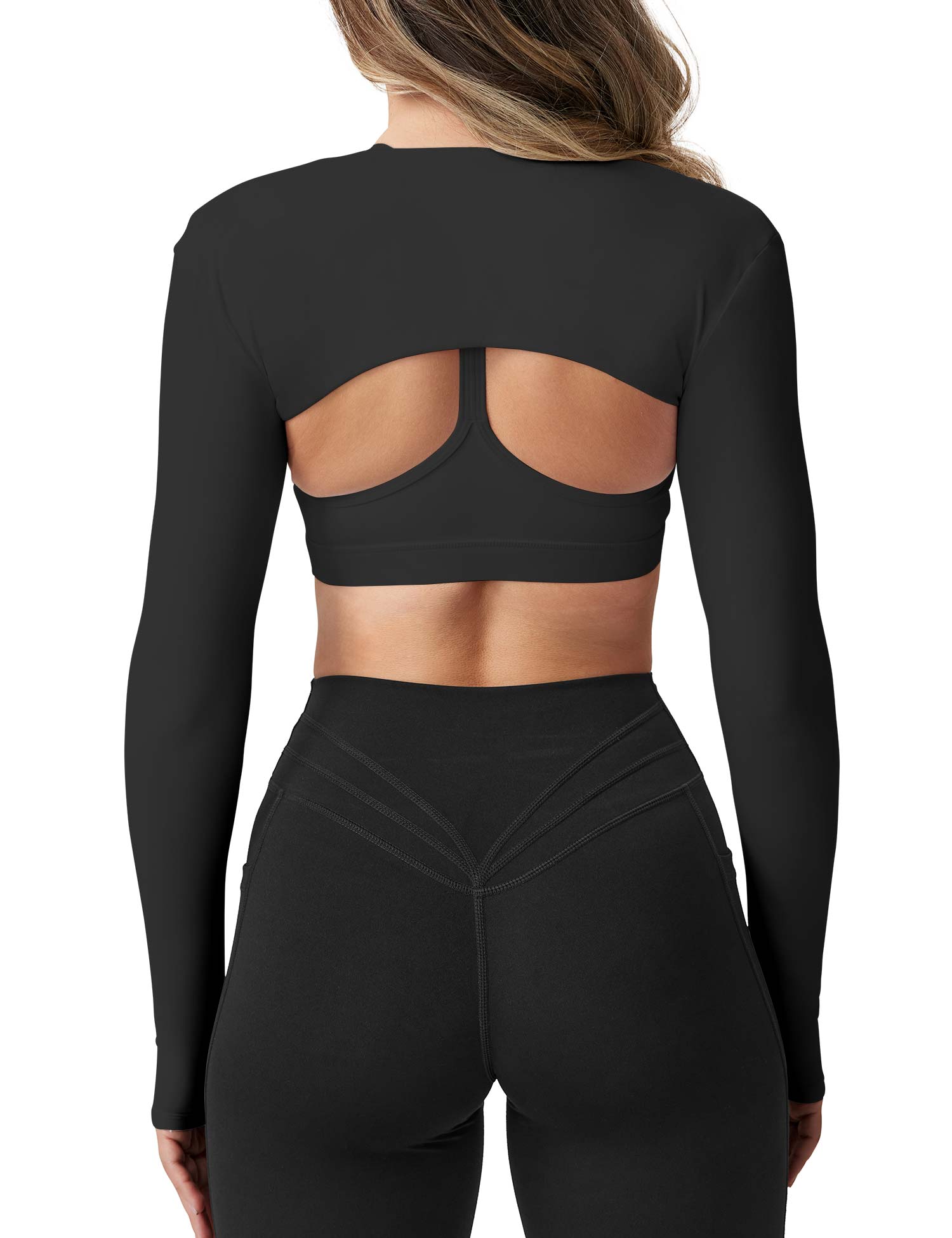 YGLEO Mini Long Sleeve Bolero Shrug