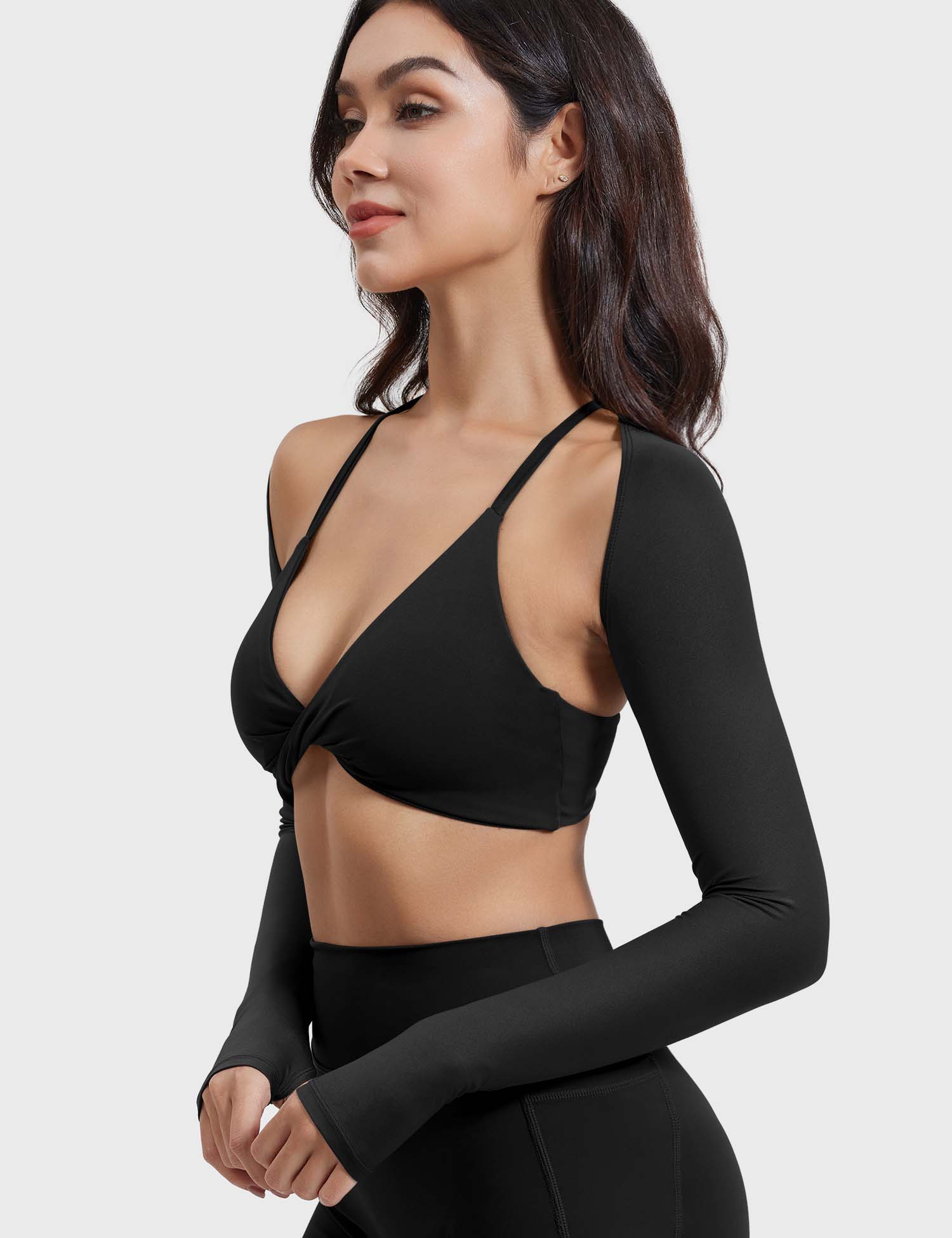 YGLEO Kozie Long Sleeve Bolero Shrug